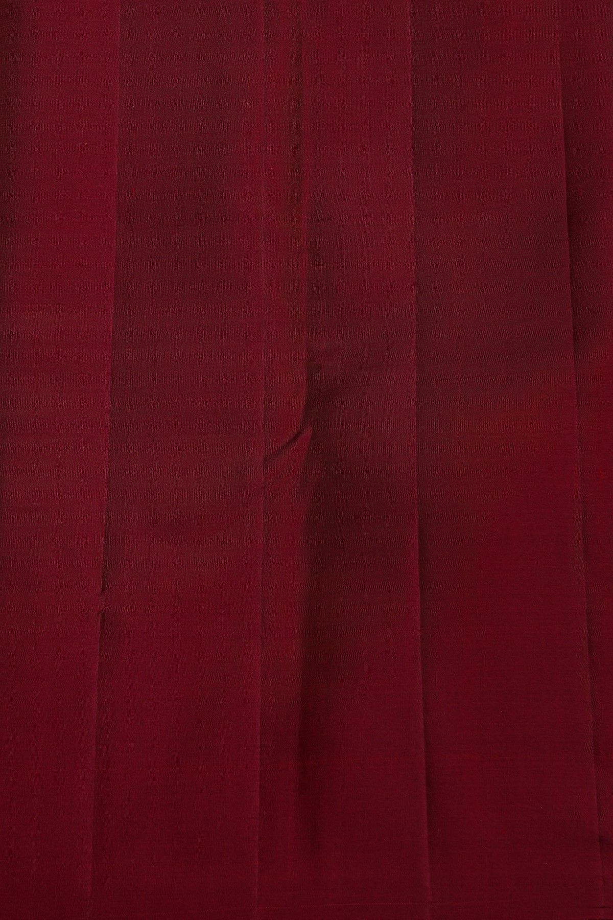 Kancheepuram Tissue Wine Colour All Over Human Motifs Border Embossed Weaving Saree