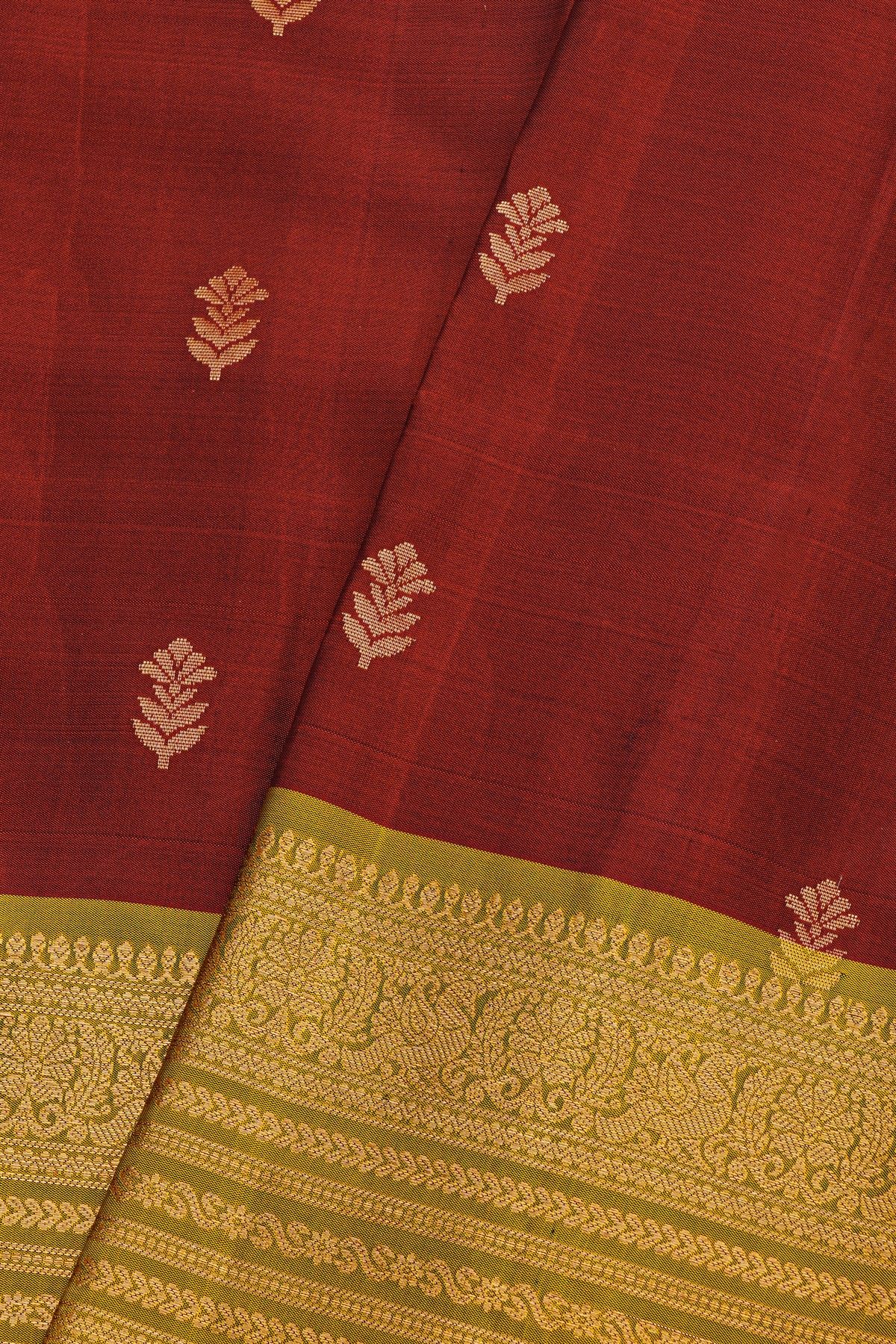 Coimbatore Soft Silk Maroon Saree