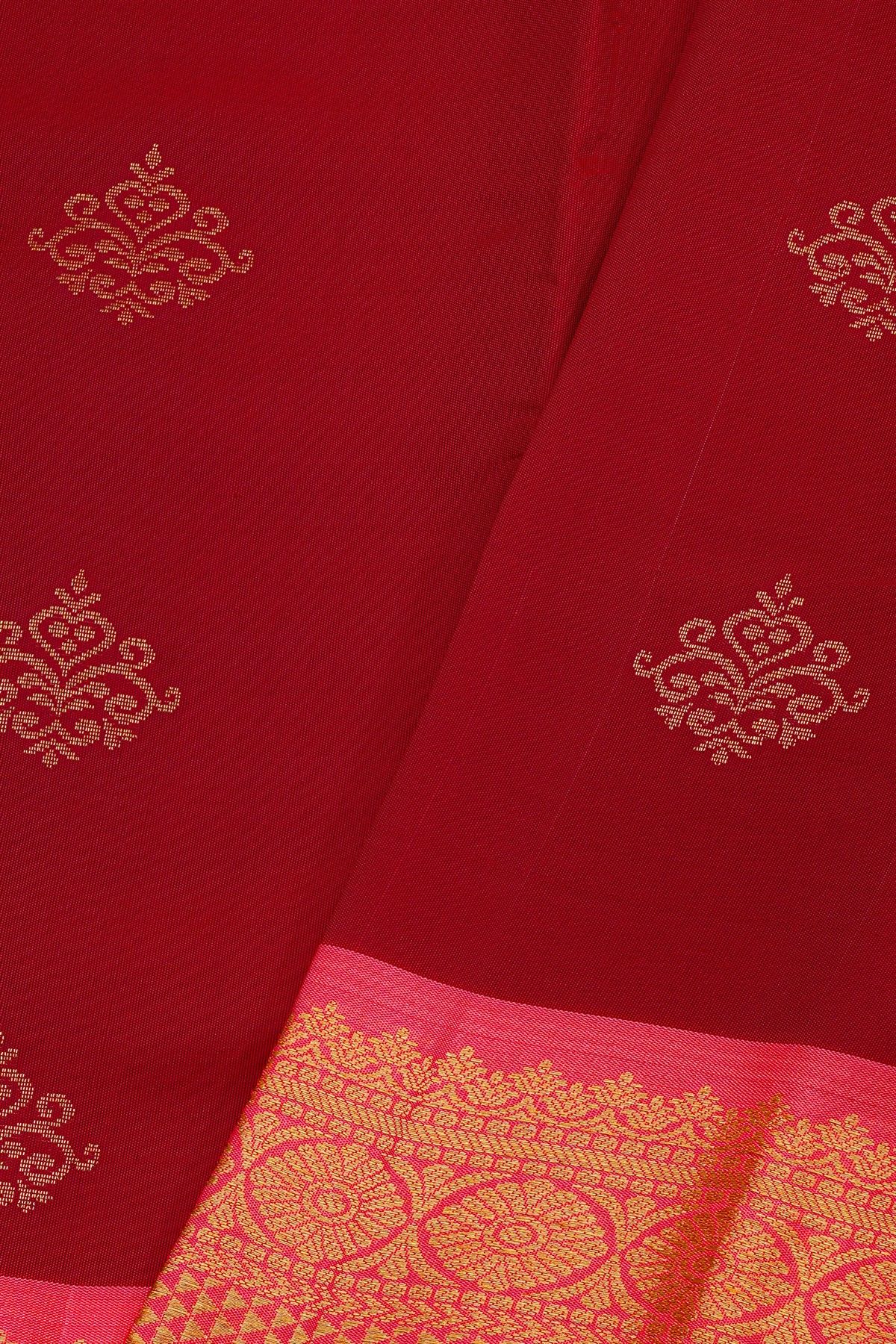 Coimbatore Soft Silk Magenta Saree