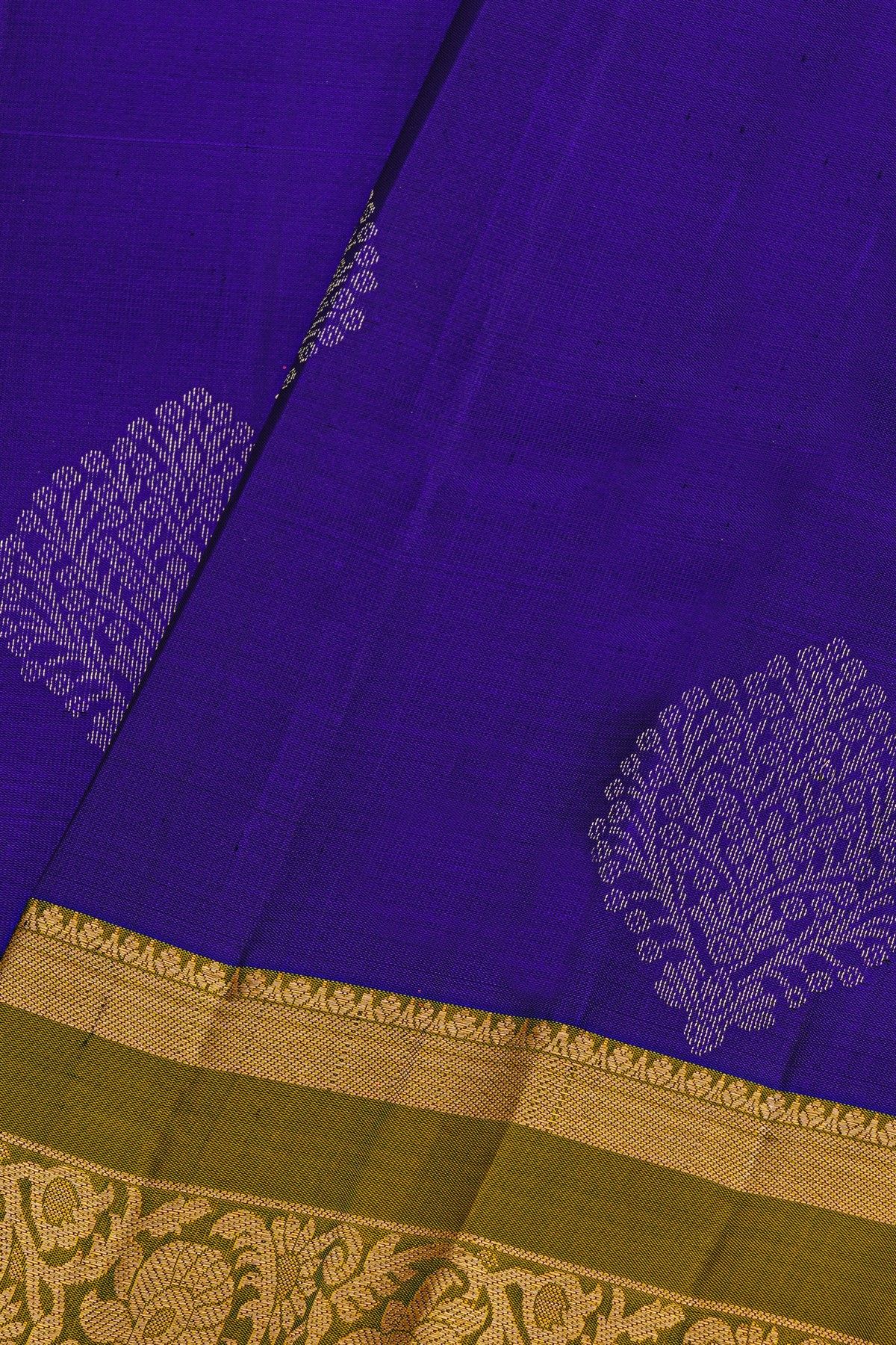 Coimbatore Soft Silk Blue Saree
