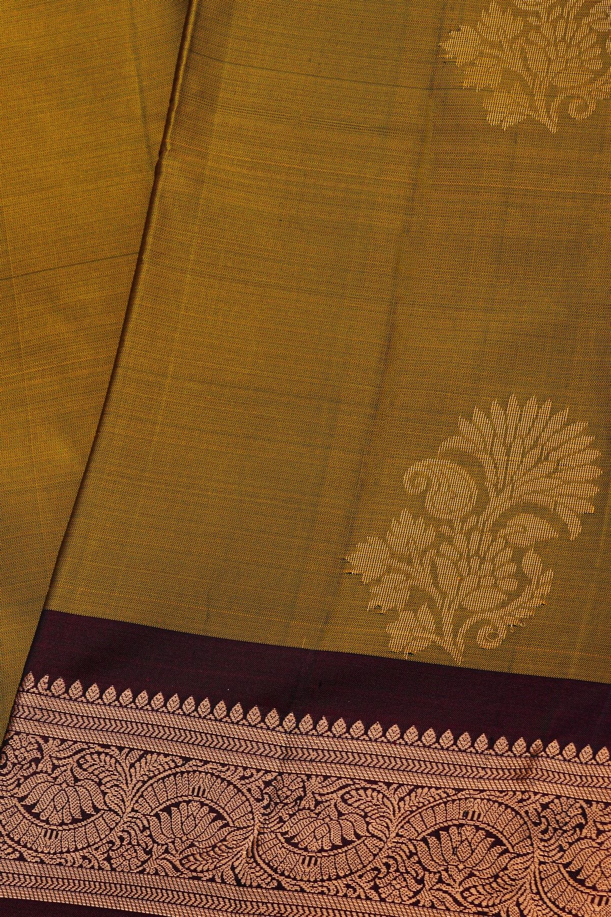 Coimbatore Soft Silk Mehendi Green Saree