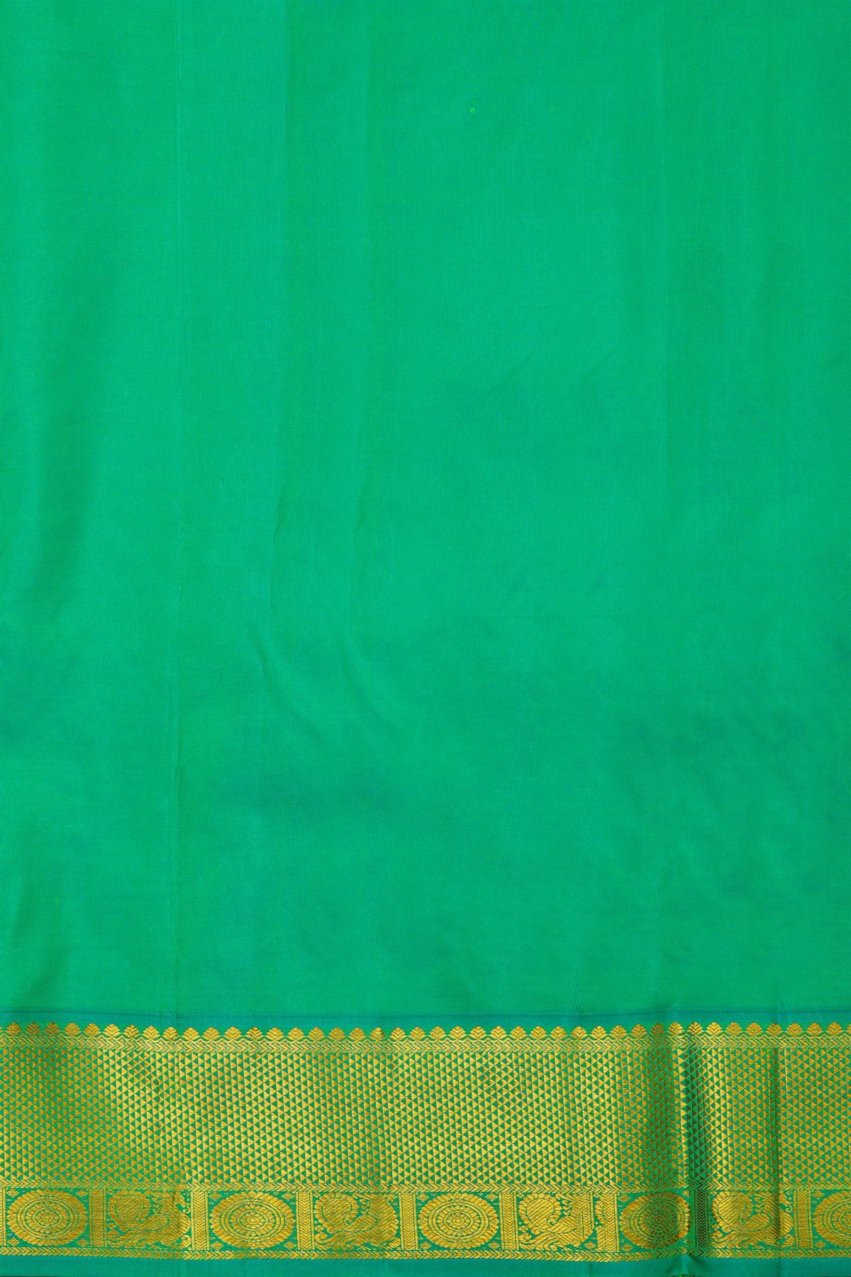 Kancheepuram Silk Rani Pink Saree With Thread Embroidery Work