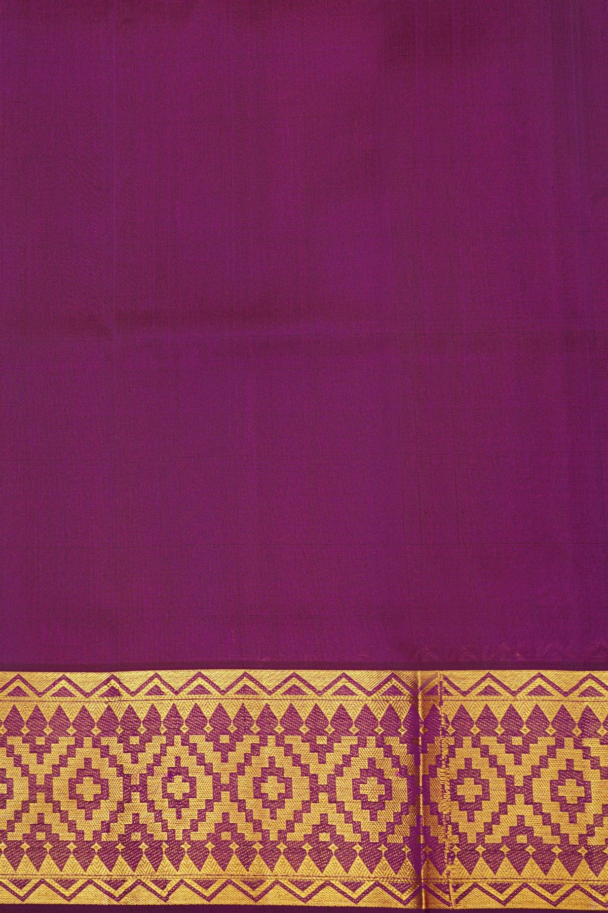 Venkatagiri Silk Purple Saree With Zari Buttis Border