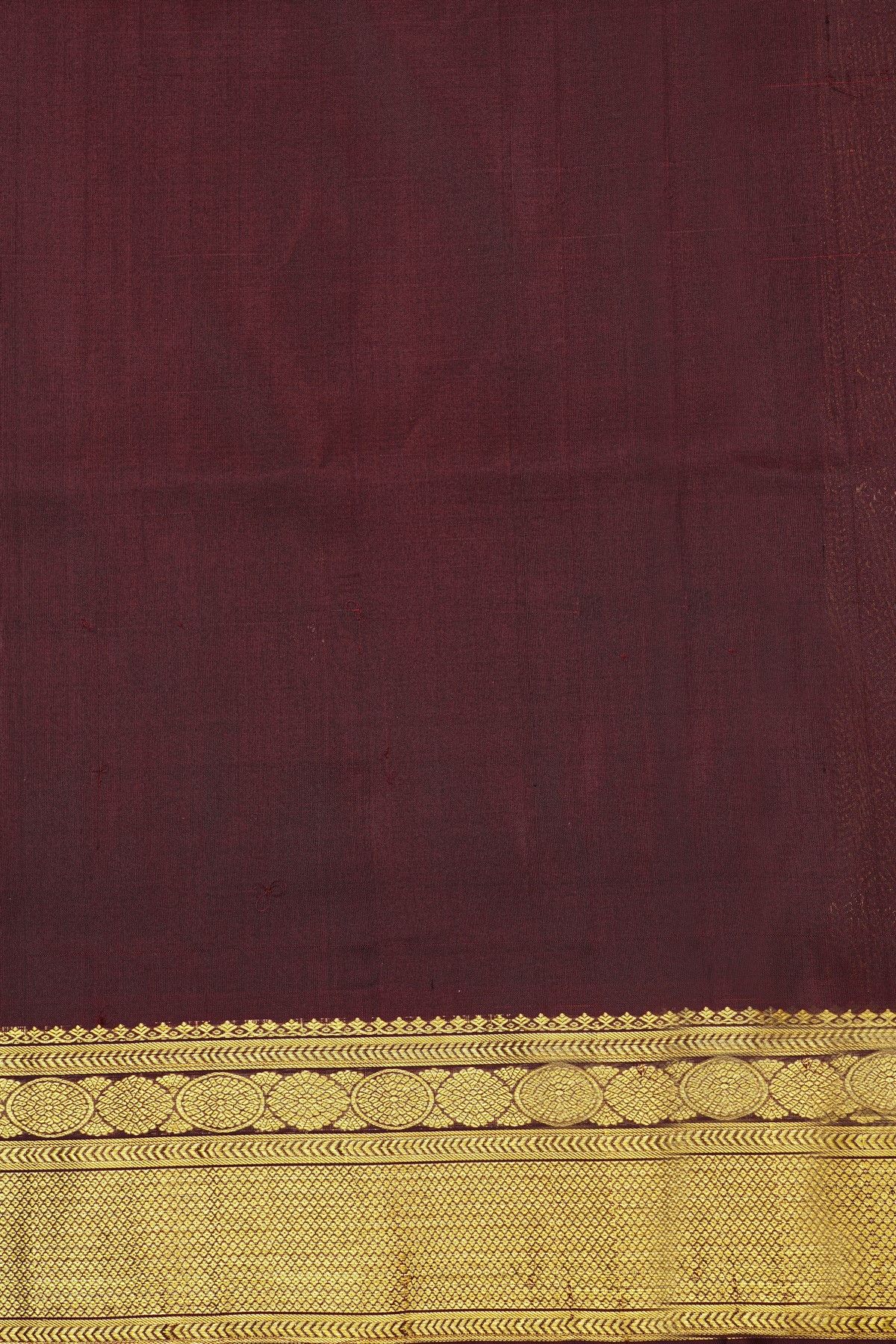 Venkatagiri Silk Maroon Saree With Diamonds And Florals Border