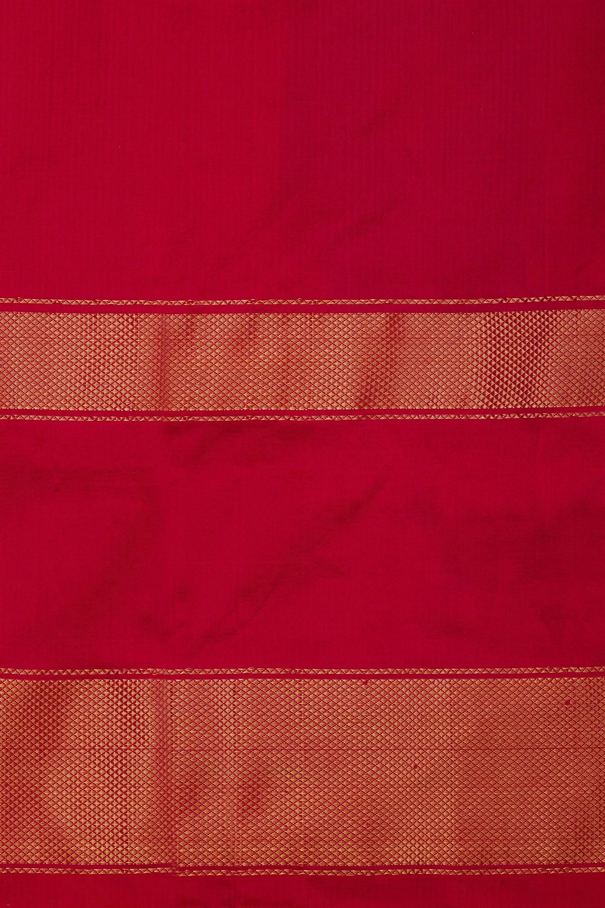 Ikat Silk Blue Saree With Diamonds In Gap Border