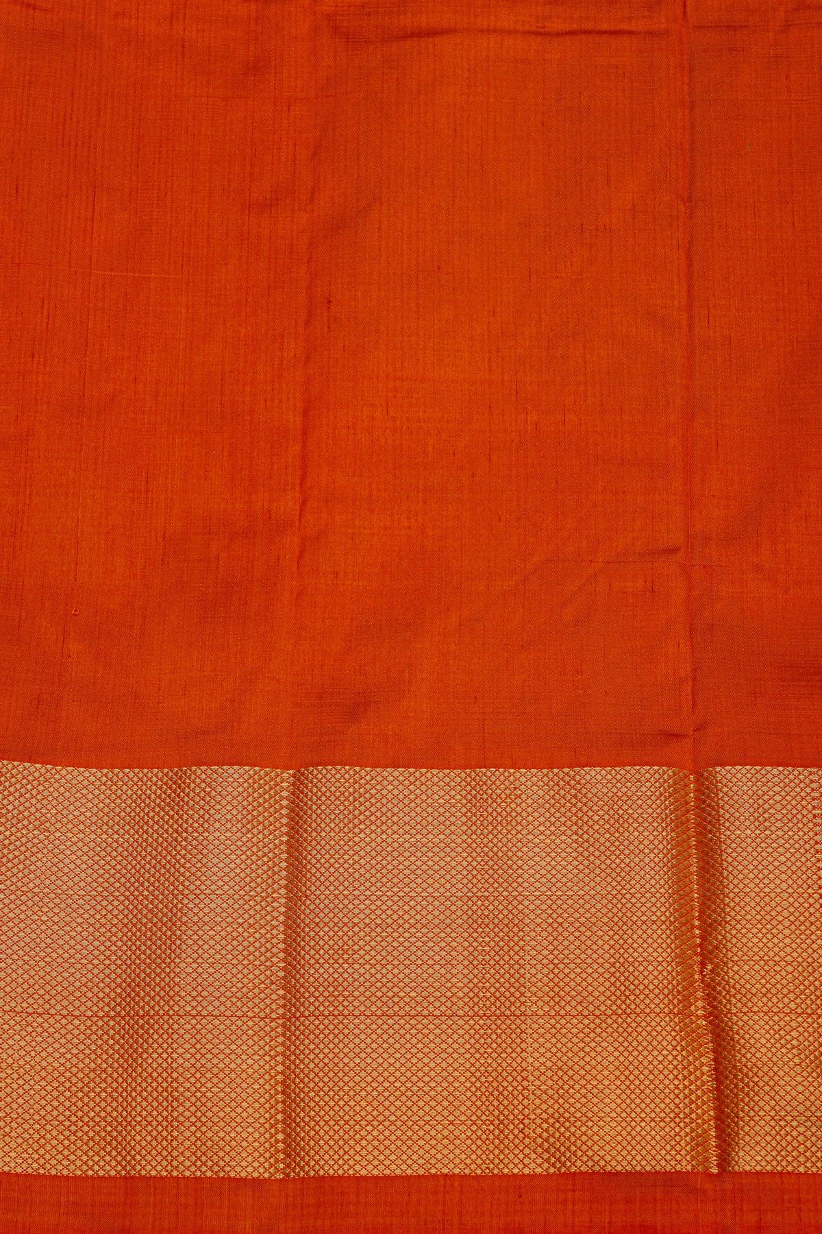 Ikat Silk Purple Saree With Florals And Buttis In Checks Body