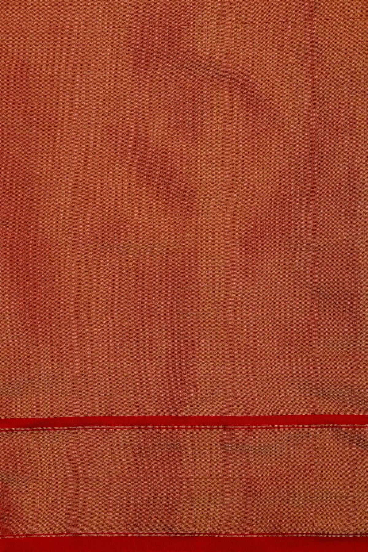 Ikat Silk Multi-Colour Saree With Florals And Kaddi Border
