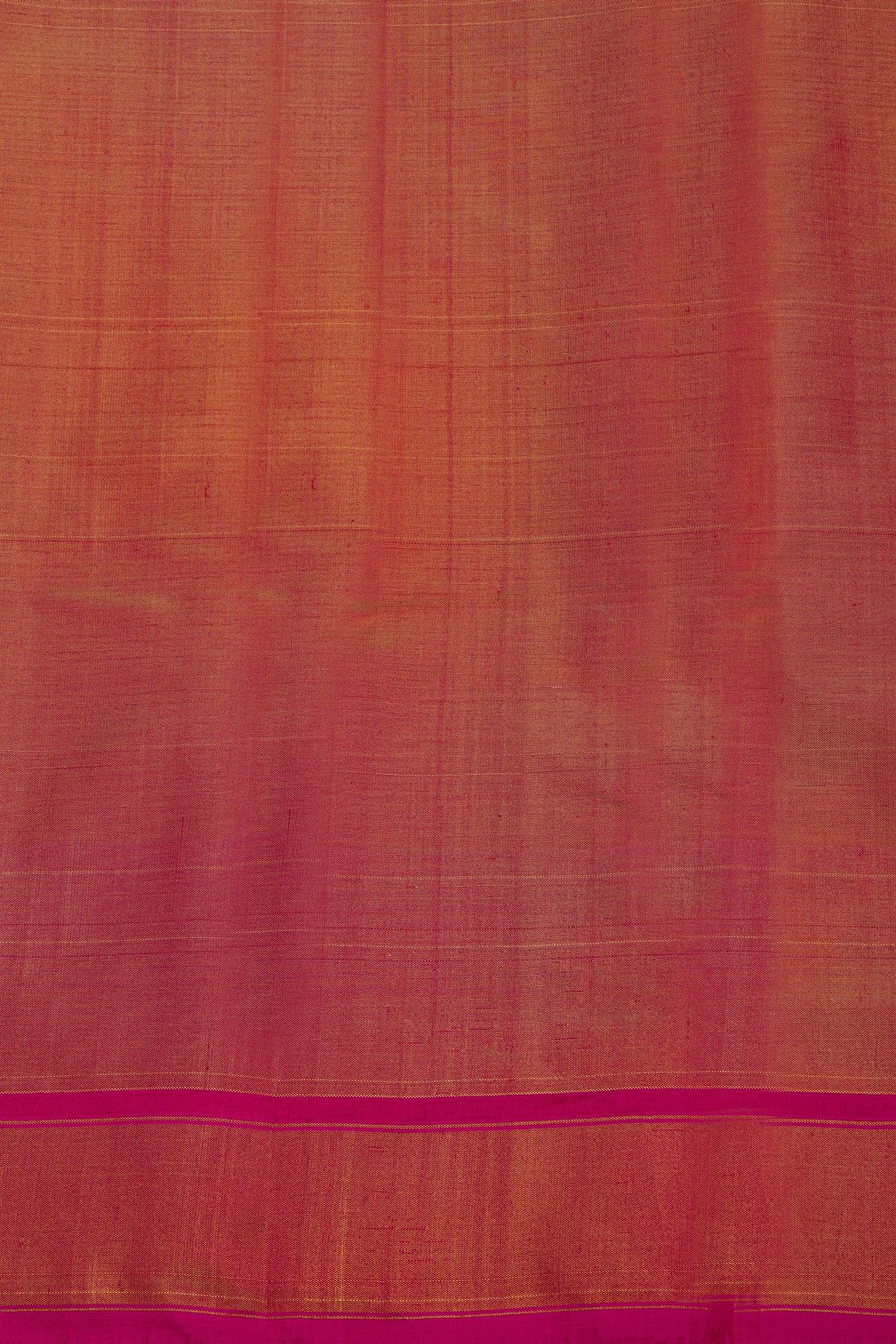 Pochampally Ikat Silk Grey Saree With Floral Butti Body