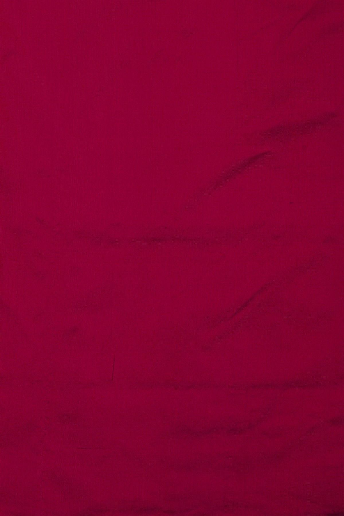 Ikat Silk Magenta Saree With Multicolor Floral Motif Border