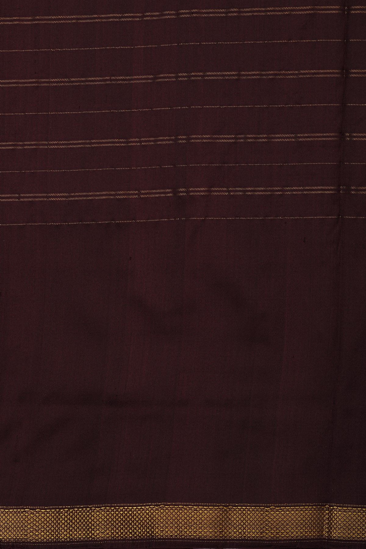 Ikat Silk Dual Colour Saree With Florals And Leaves In Ikat Design Body