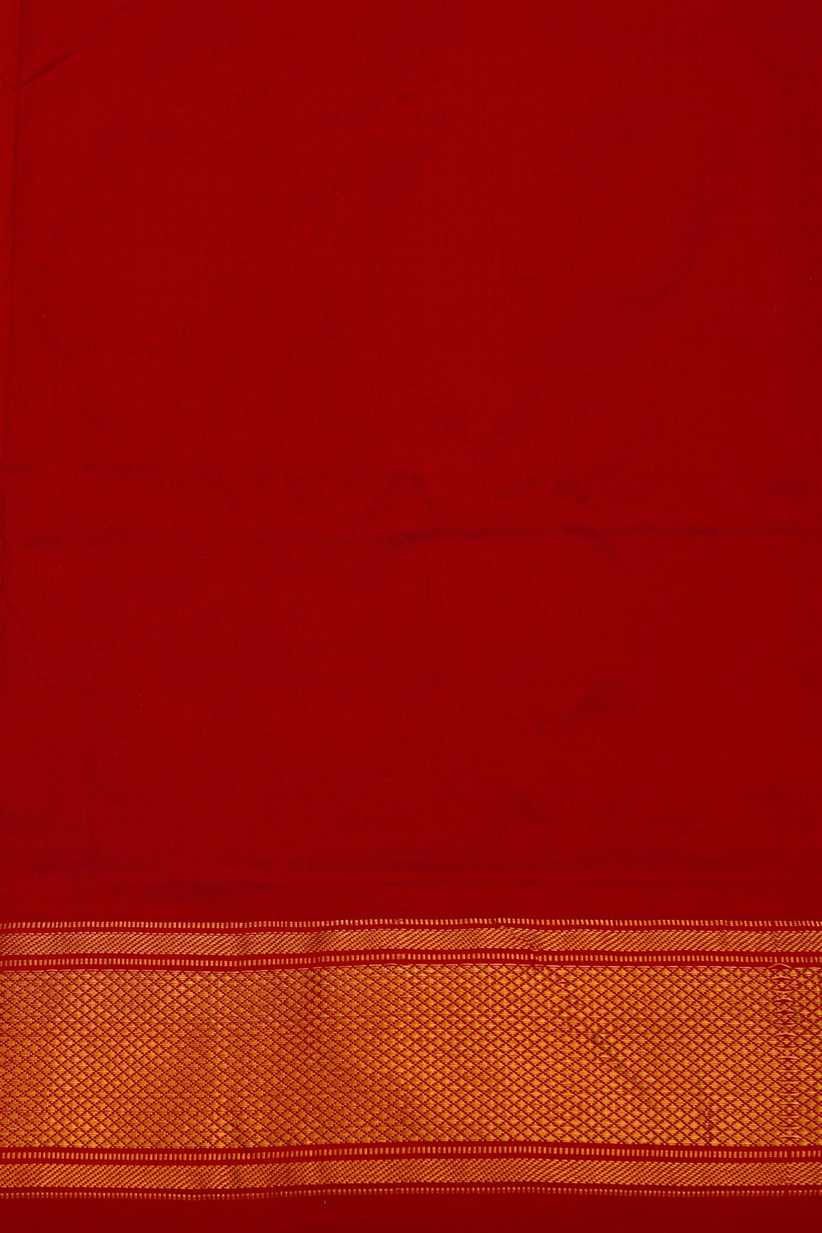 Pochampally Ikat Silk Wine Saree With Florals And Diamonds Border