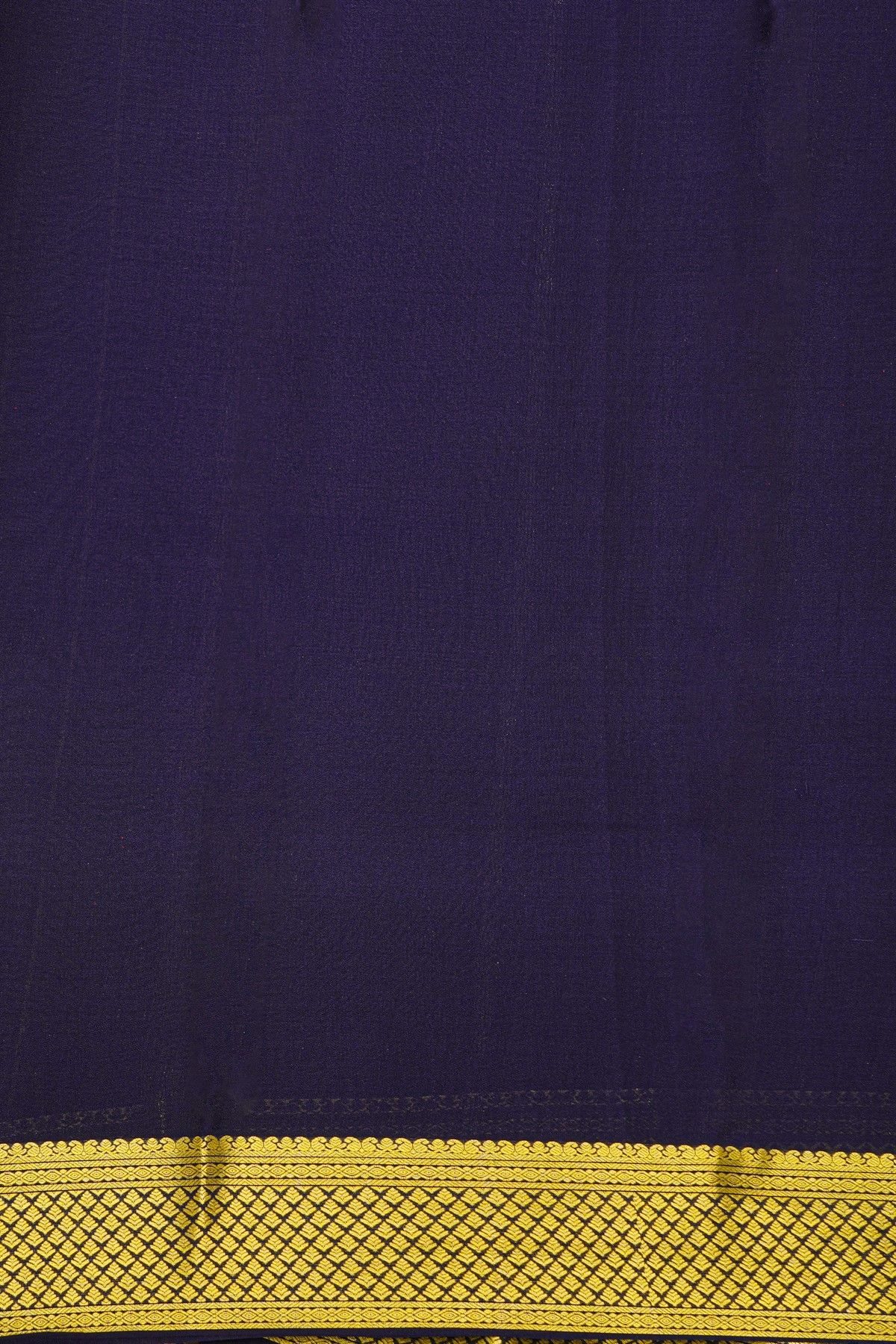 Mysore Crepe Teal Green Saree With Floral And Buttis Border