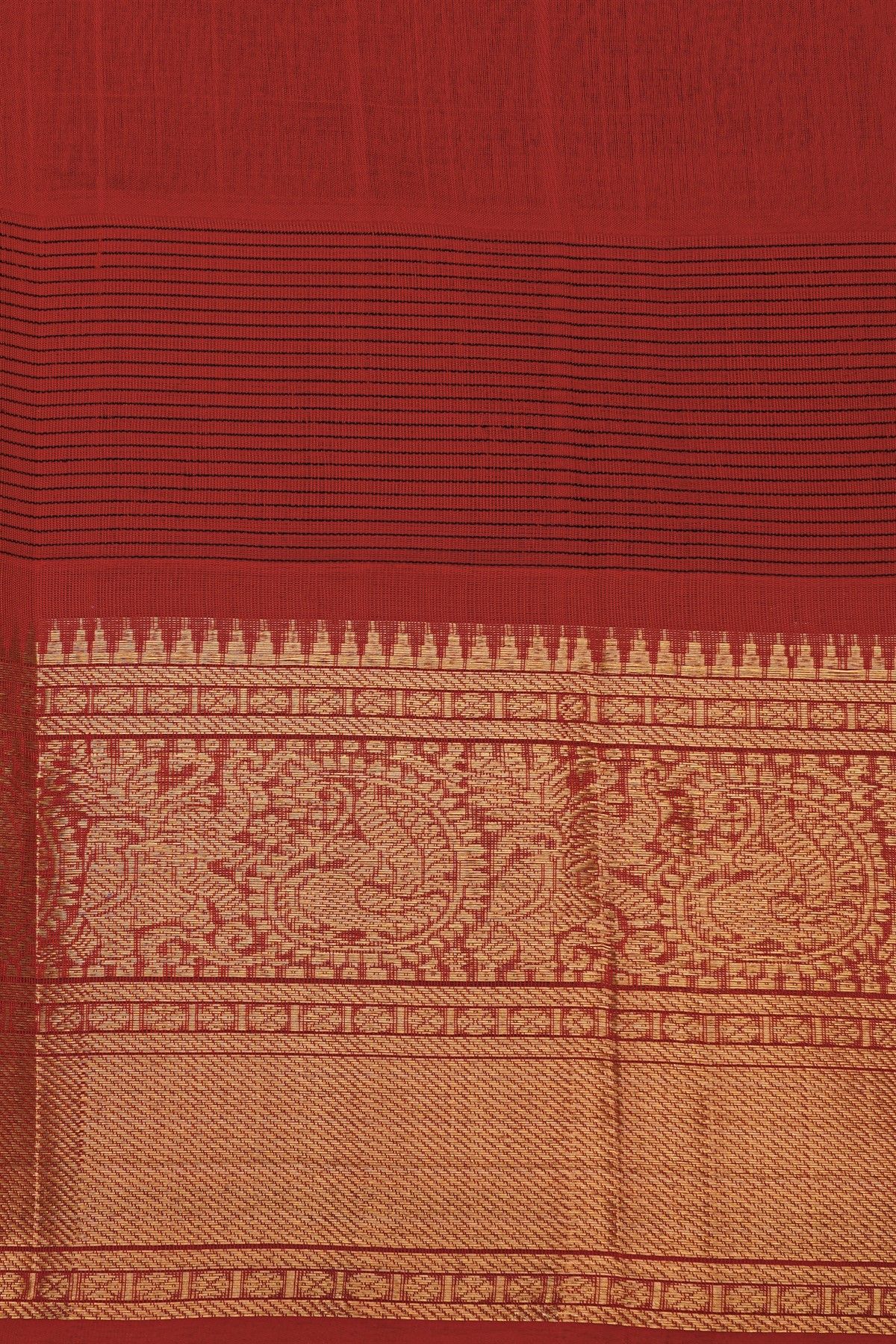 Kuppadam Sico Royal Blue Saree With Peacocks And Elephants Buttis Border