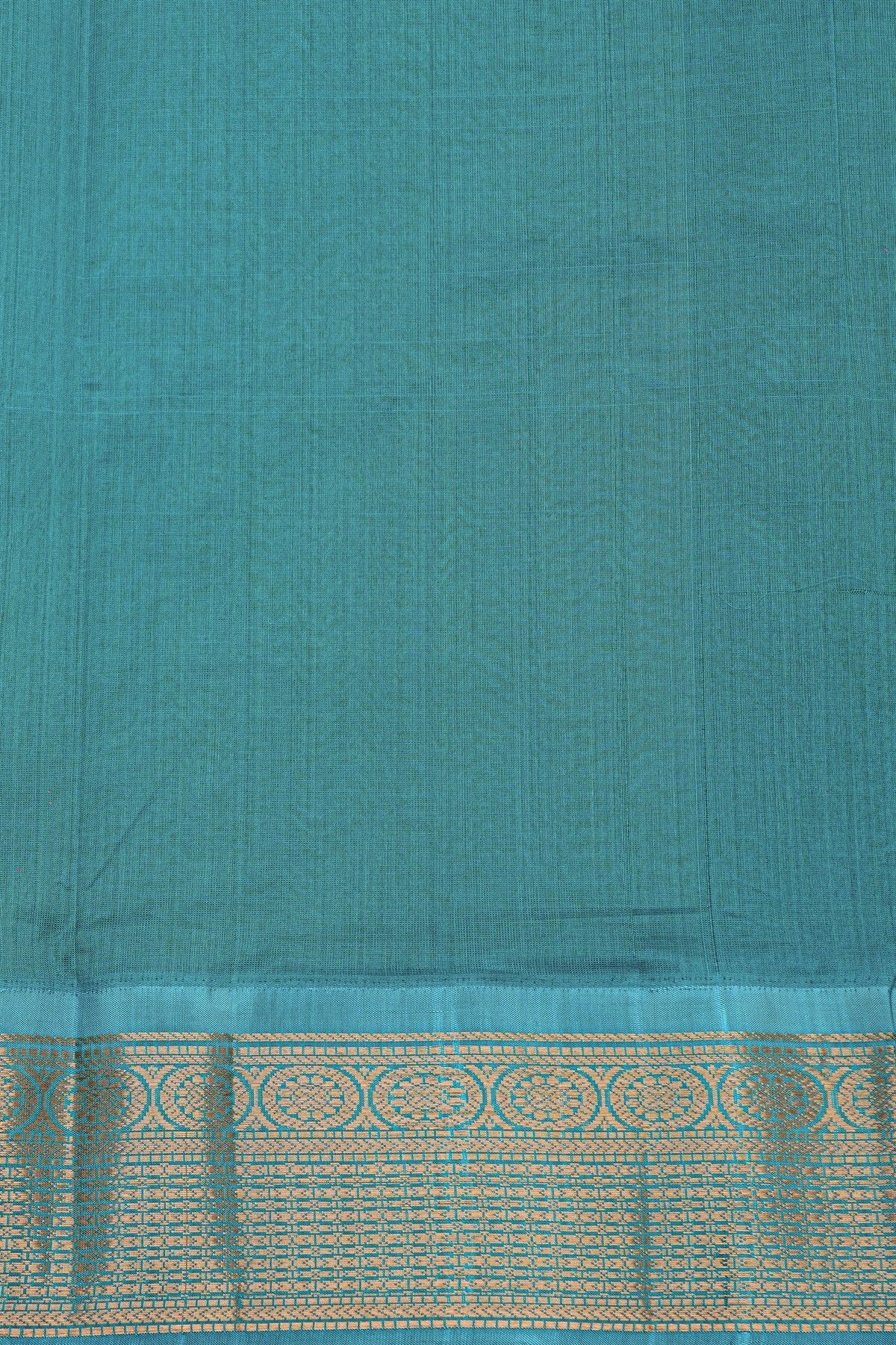 Kuppadam Sico Yellow Saree With Peacock Butti Checks Body