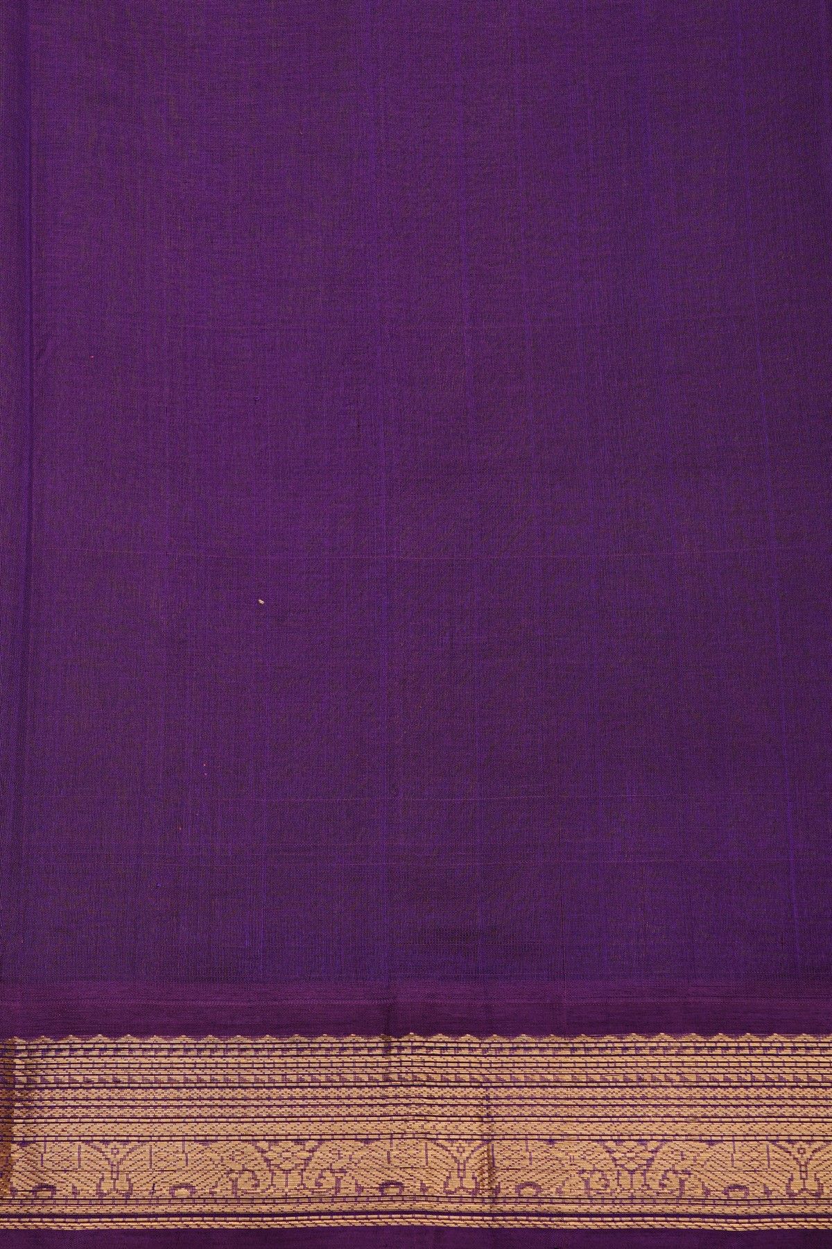 Kuppadam Sico Lime Green Saree With Floral And Elephant Border