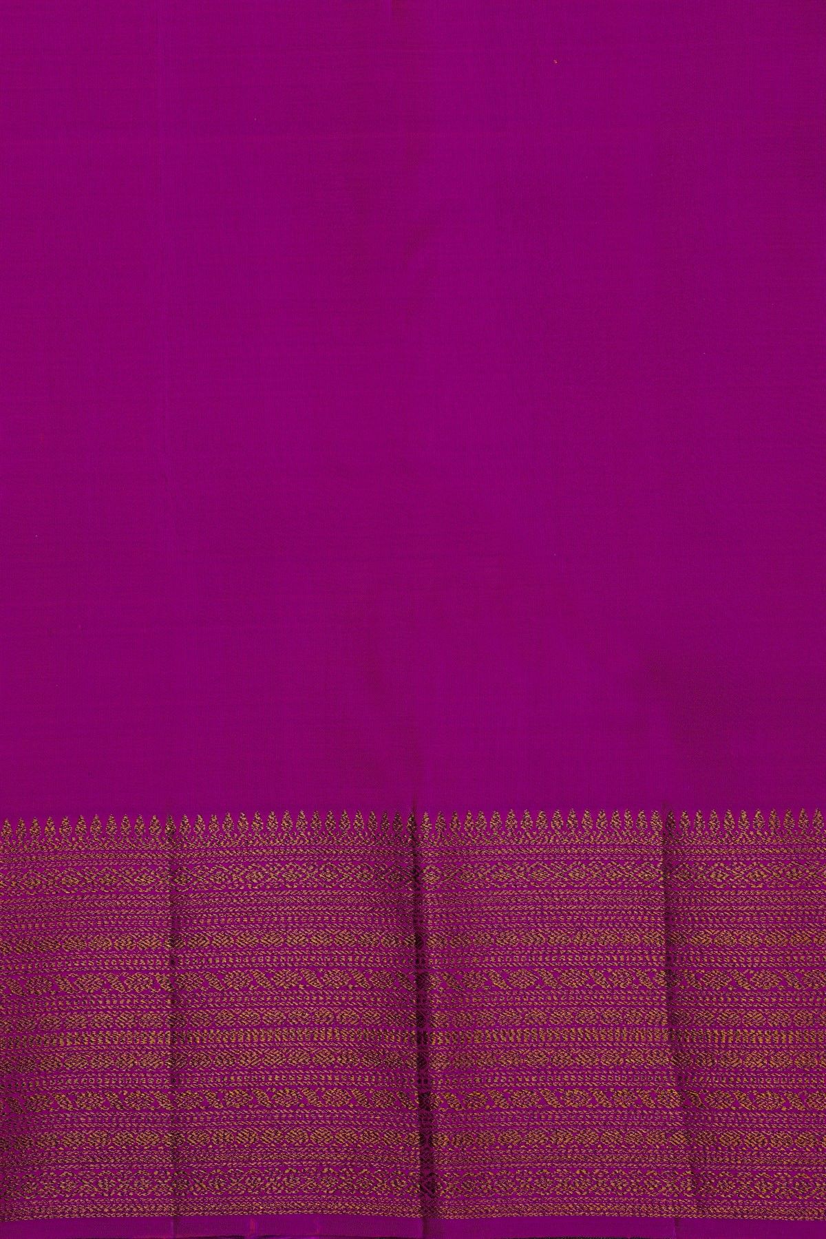 Kancheepuram Silk Purple Saree With Florals And Buttis Body