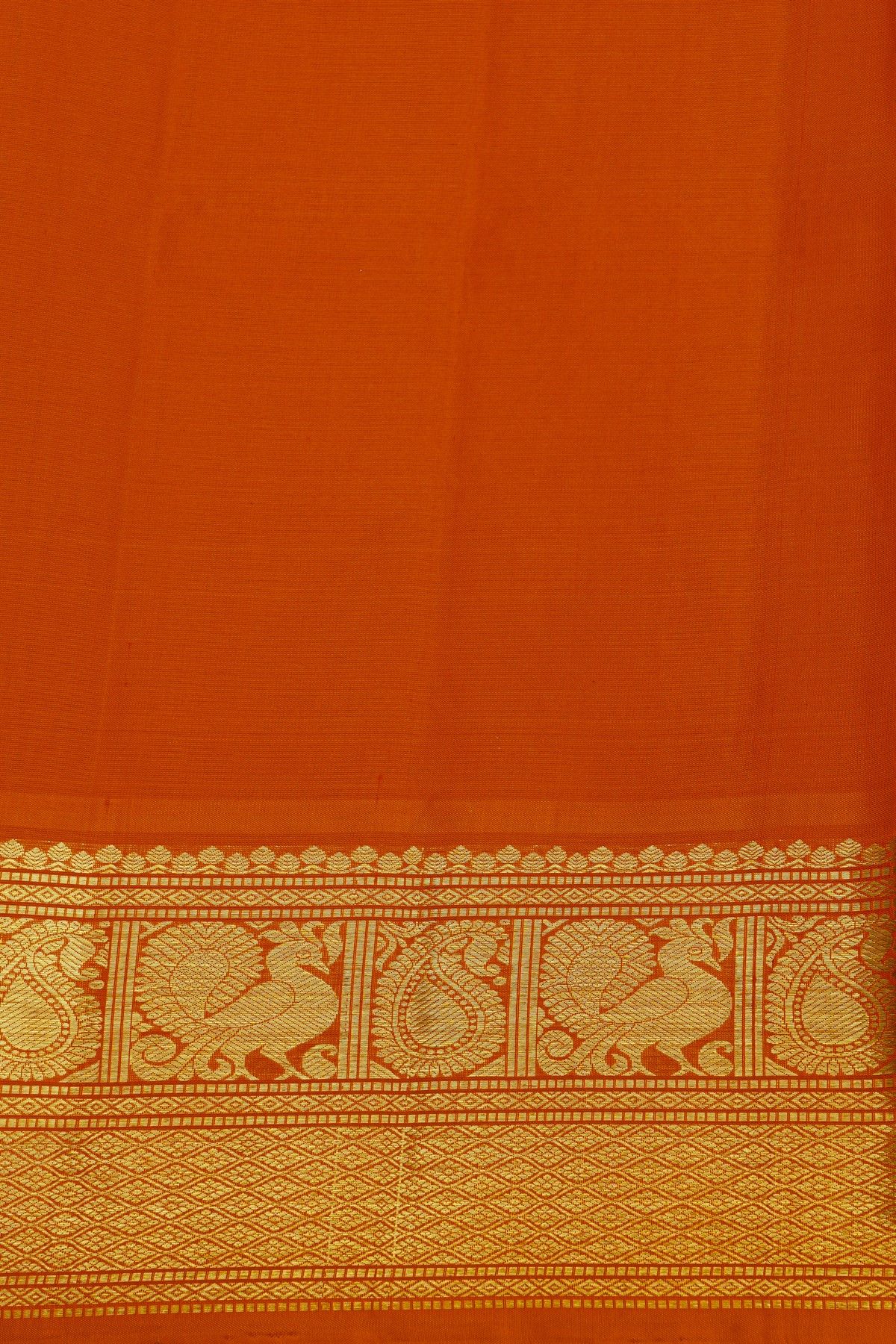Venkatagiri Silk Red Saree With Florals And Buttis Body