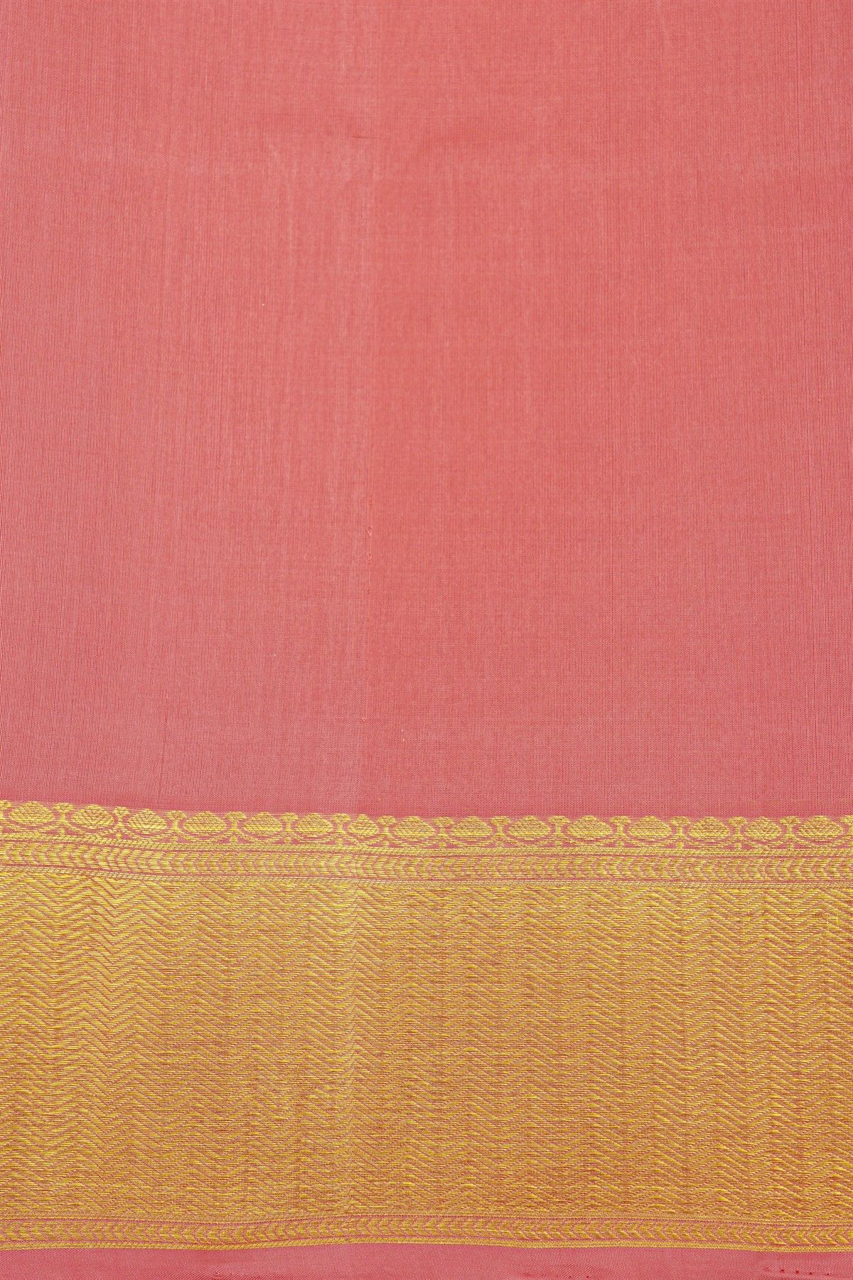 Venkatagiri Silk Baby Pink Saree With Florals And Peacocks Jamdani Pallu