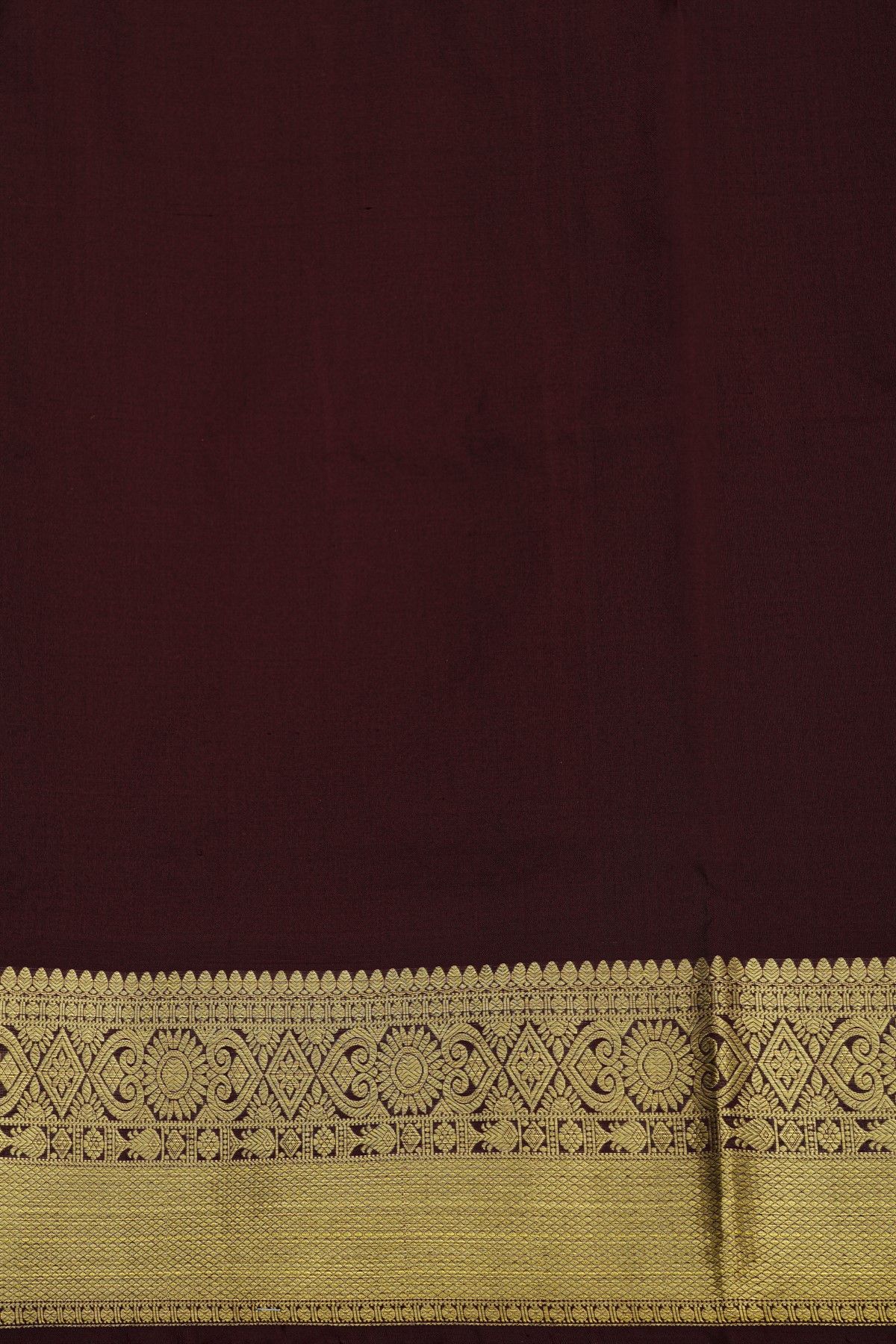 Venkatagiri Silk Green With Peacock Motif Border