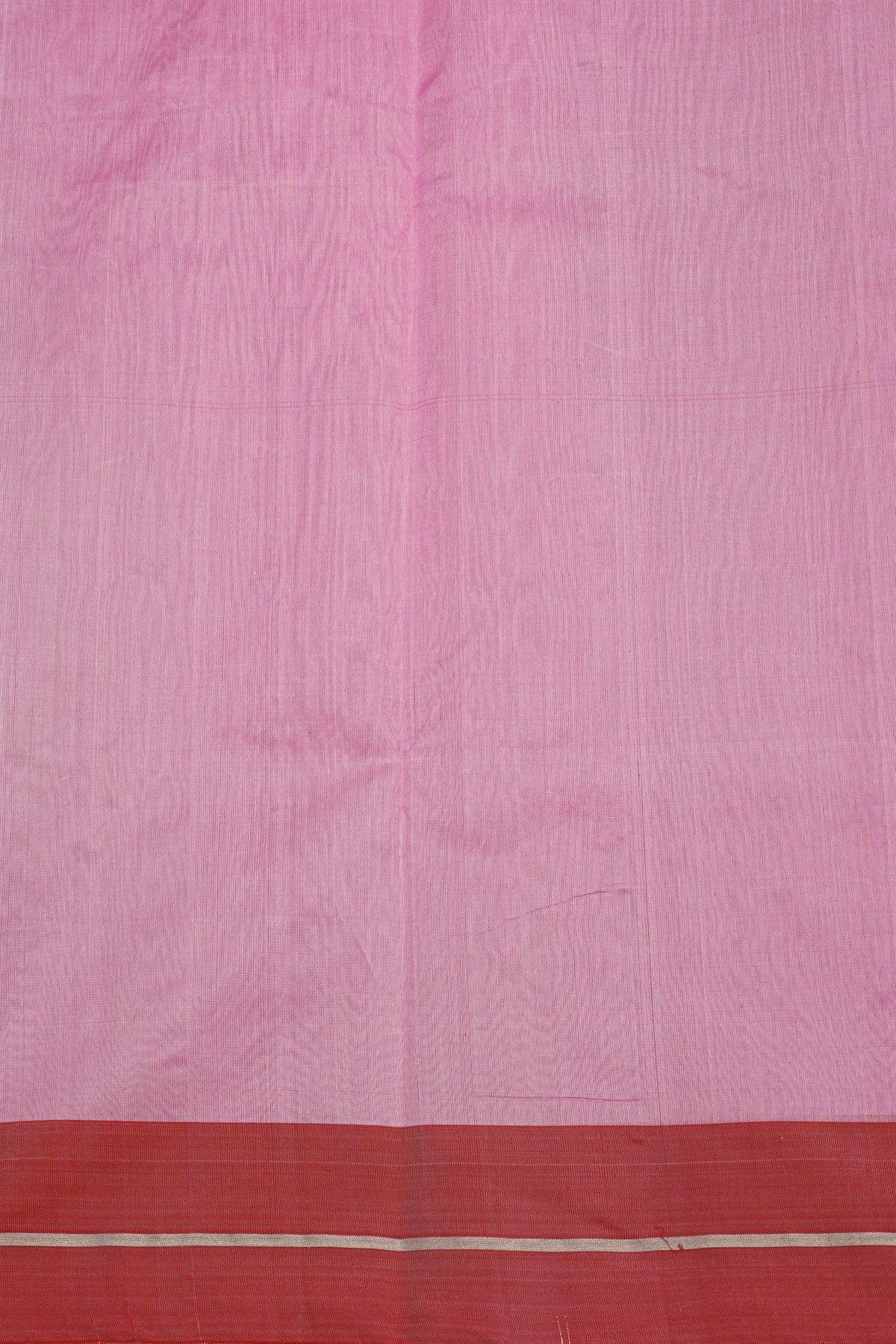 Chanderi Silk Pink Saree With Floral Buttis Body