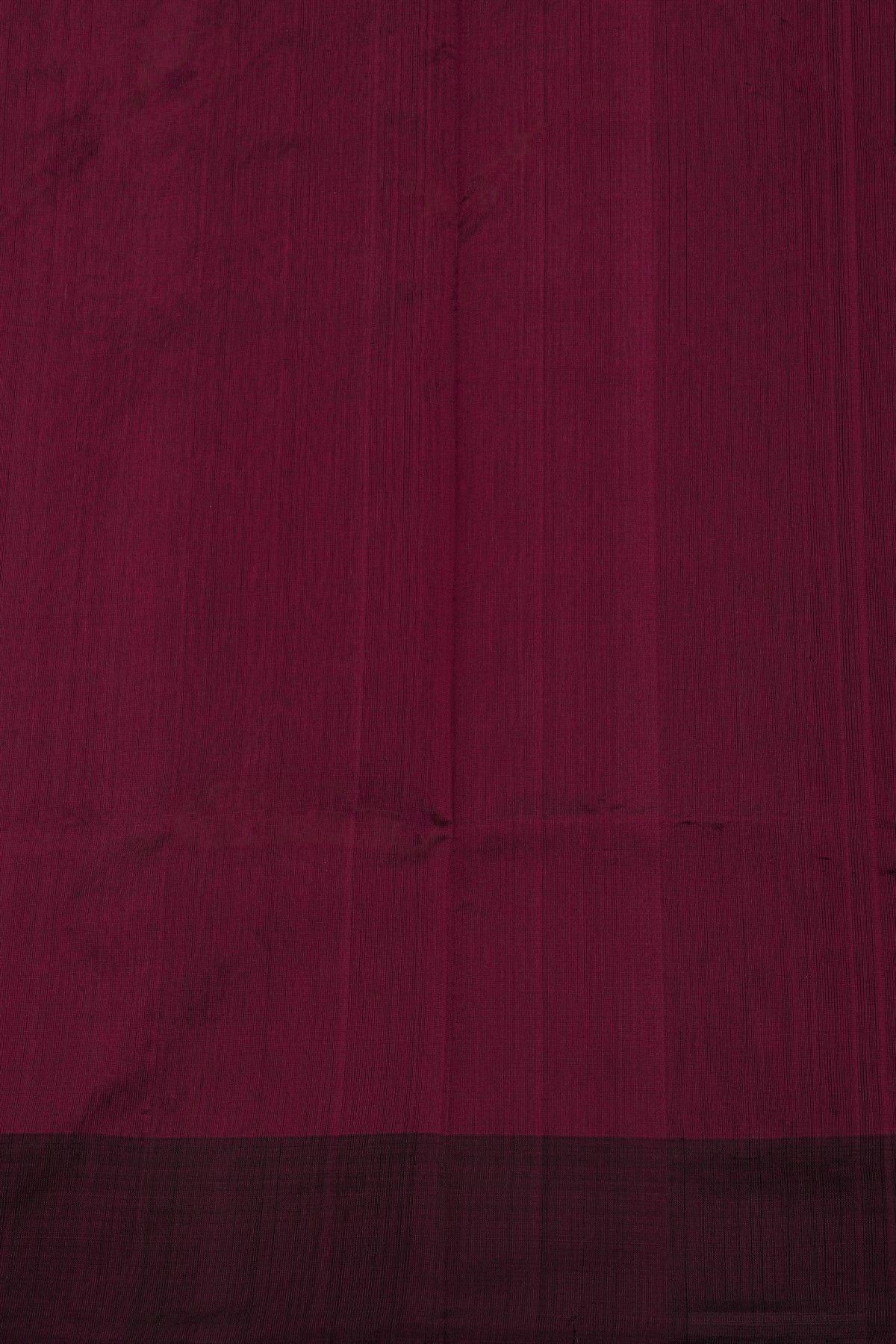 Chanderi Silk Wine Saree With Floral Buttis Body