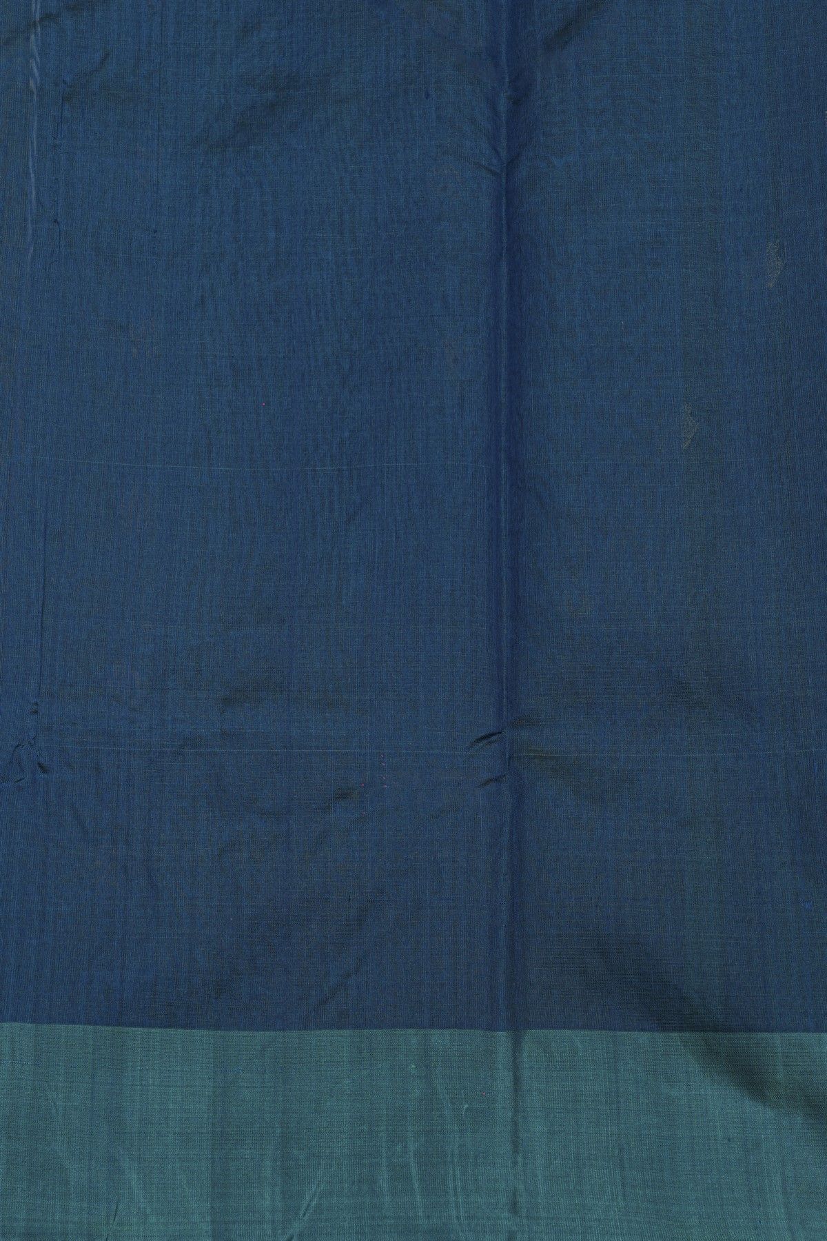 Chanderi Silk Peacock Blue Saree