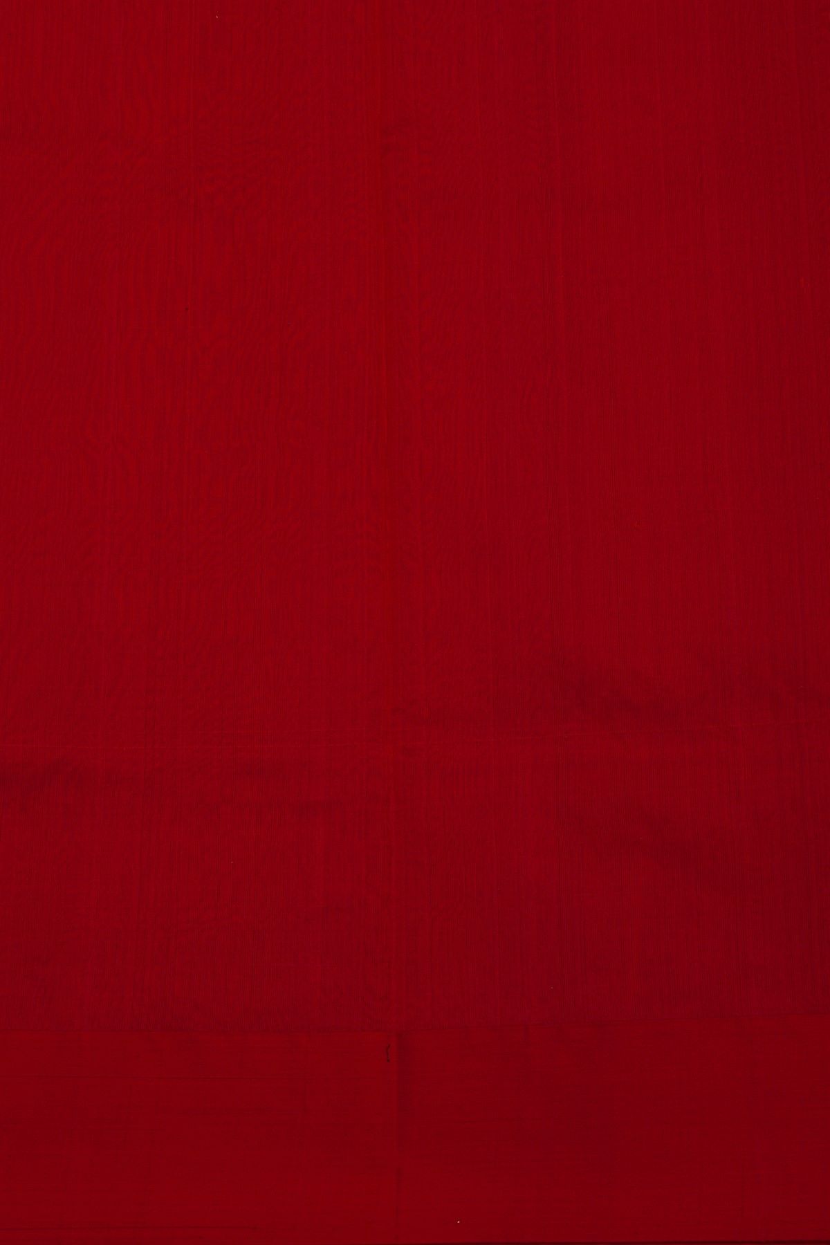 Chanderi Silk Red Saree With Bird Buttis Body