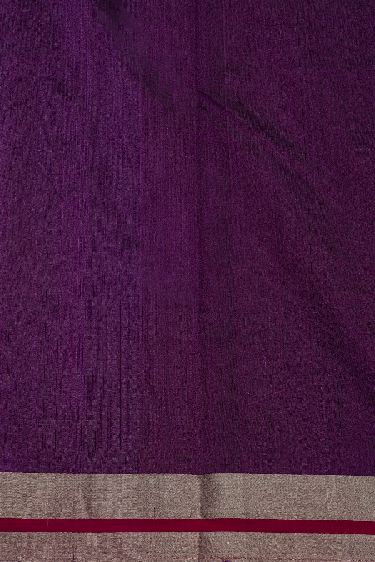 Chanderi Silk Purple Saree With Pichwai Buttis Body