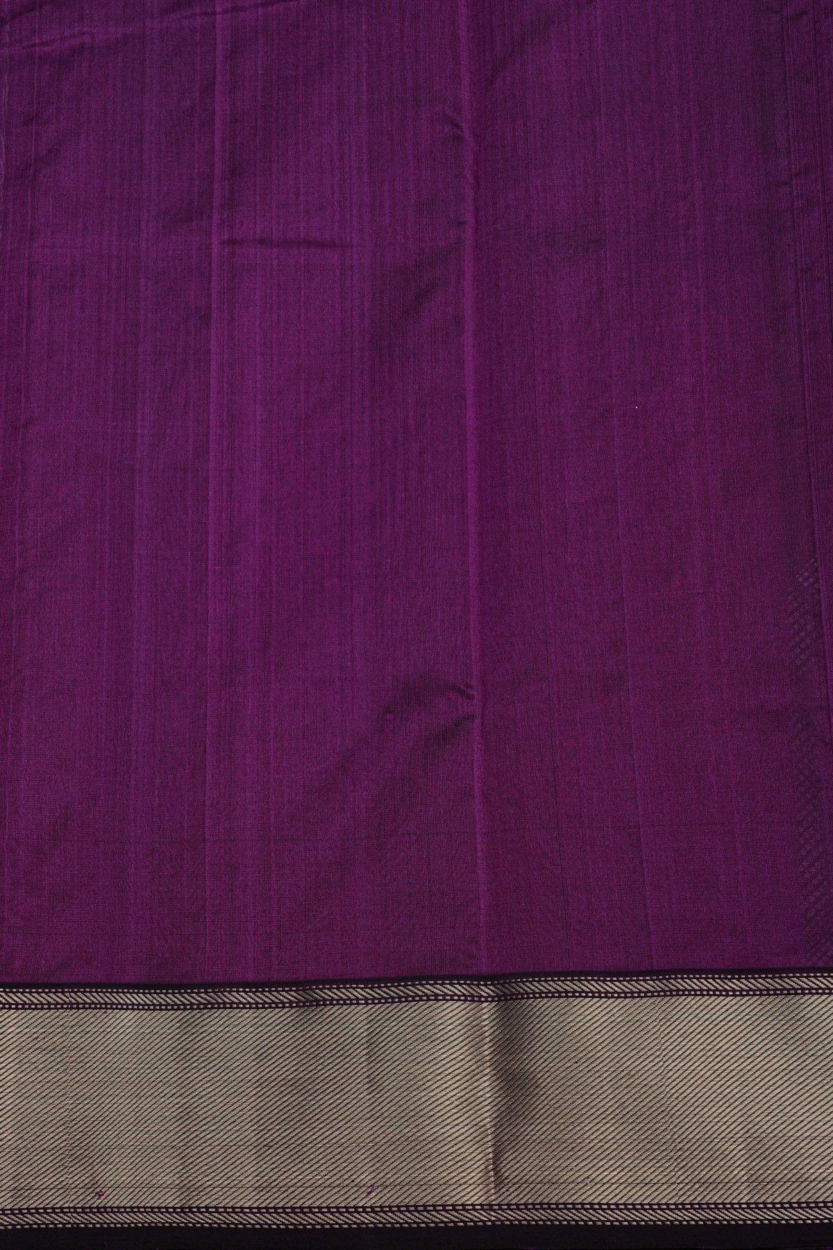 Chanderi Silk Purple Saree With Bird Buttis Body