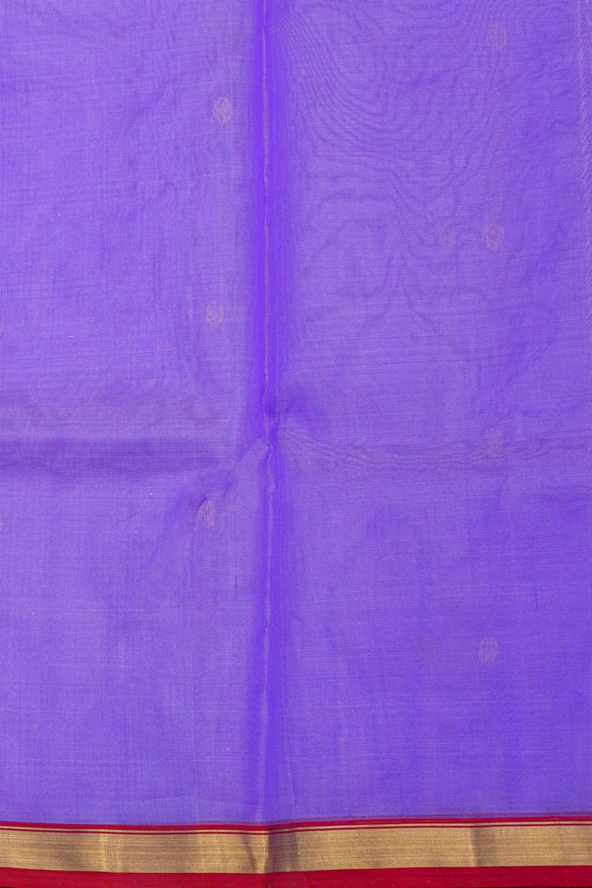 Chanderi Silk Lavender Saree With Contrast Kaddi Border