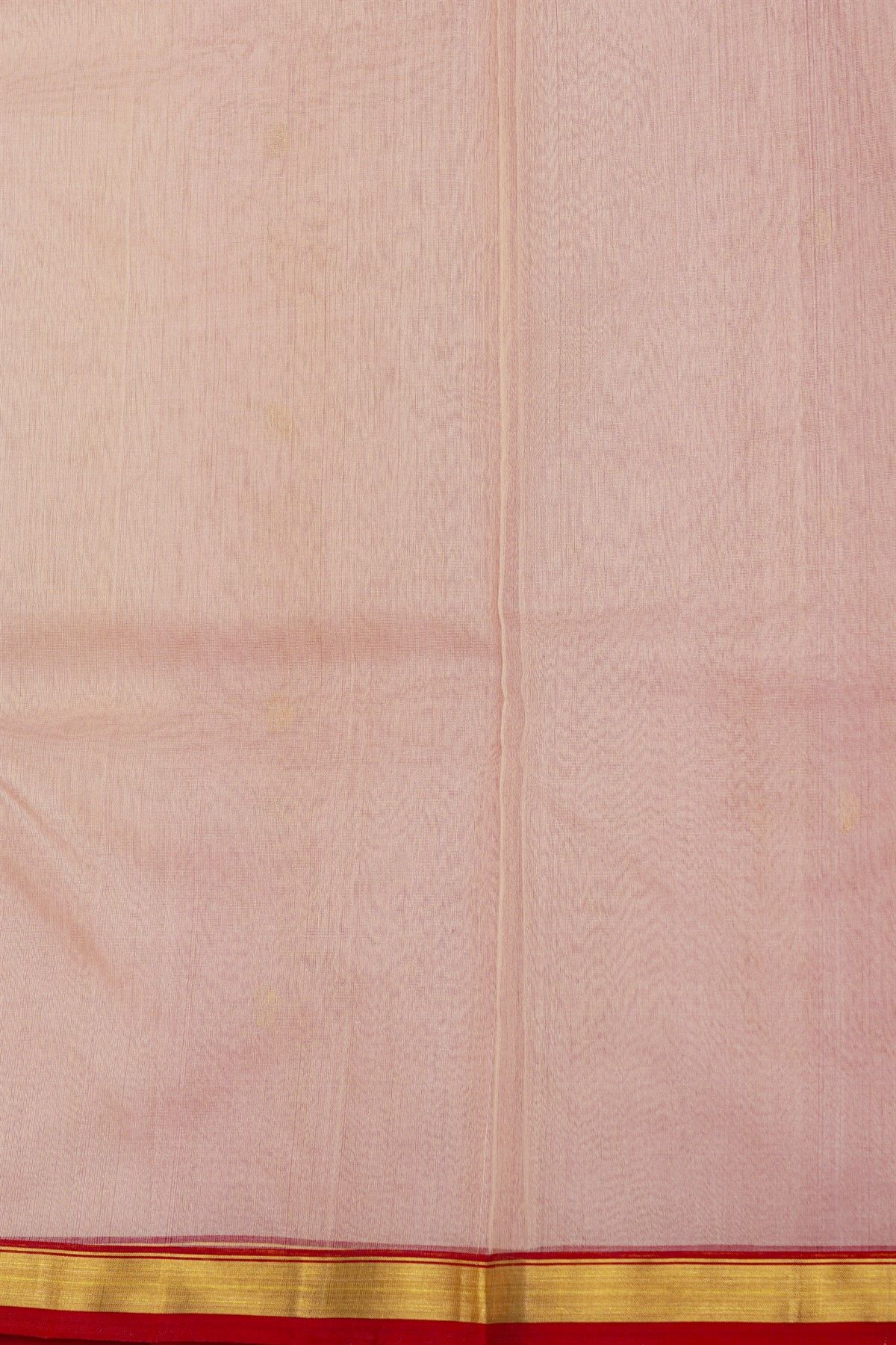 Chanderi Silk Baby Pink Saree With Kaddi Border