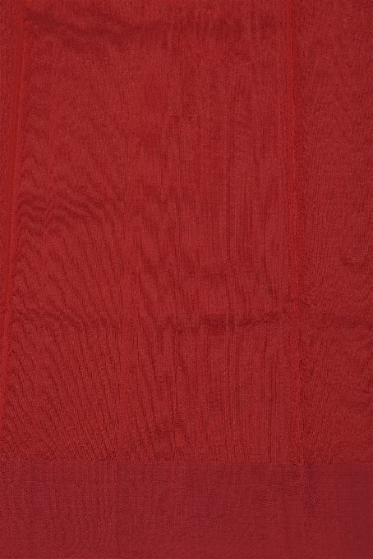 Chanderi Silk Red Saree With Meenakari Buttis Body