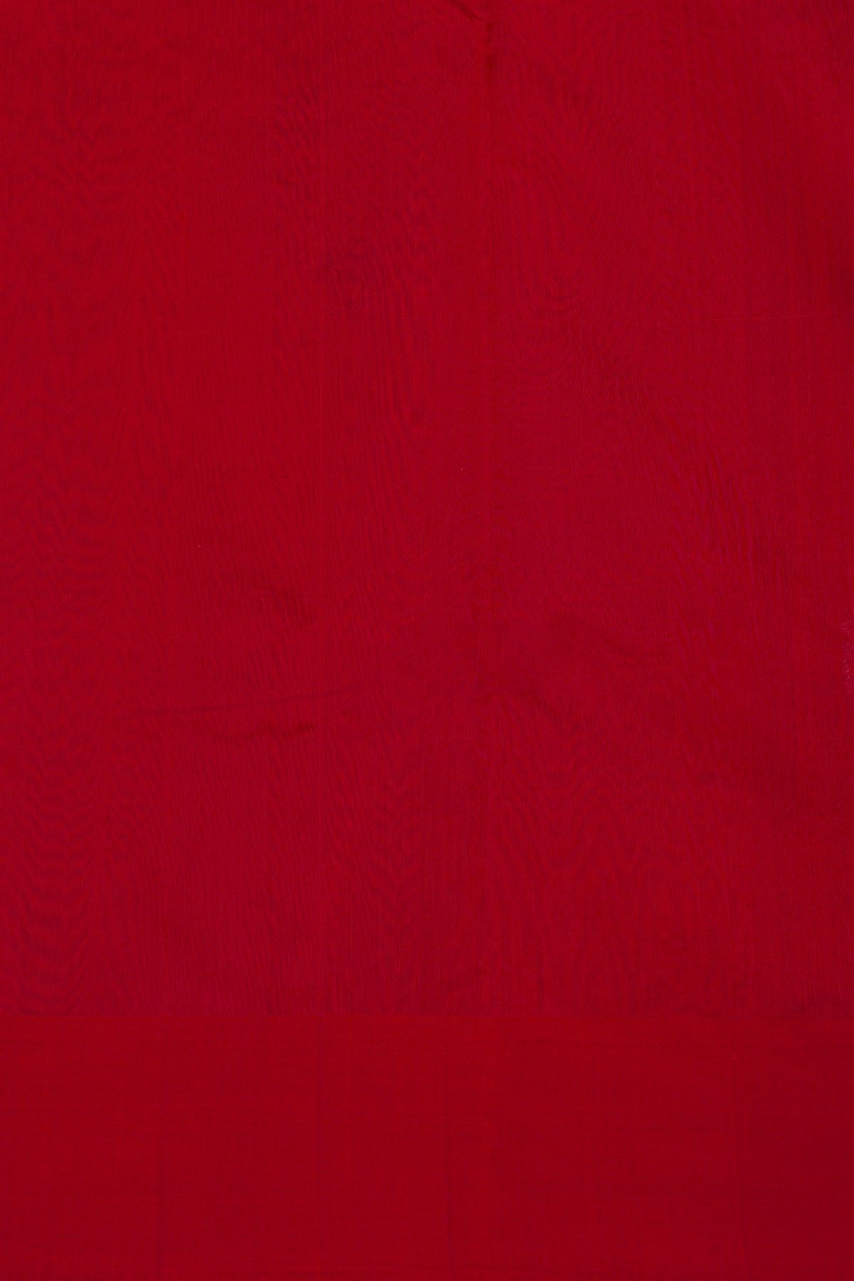 Chanderi Silk Red Saree With Floral And Buttis Body