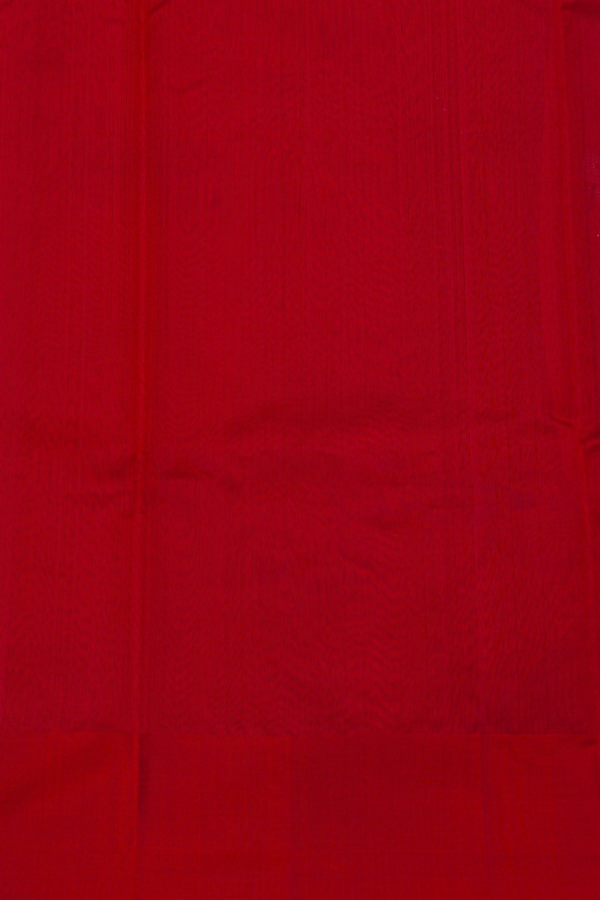 Chanderi Silk Red Saree With Floral And Buttis In Body