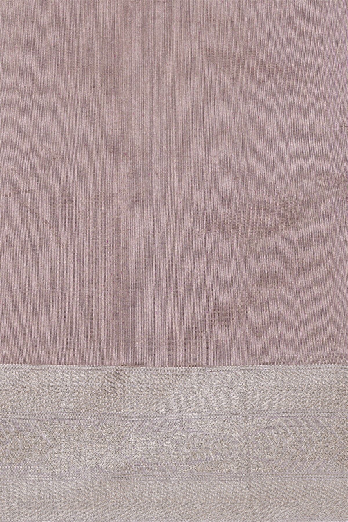 Chanderi Silk Lilac Saree With Meenakari Buttis Body