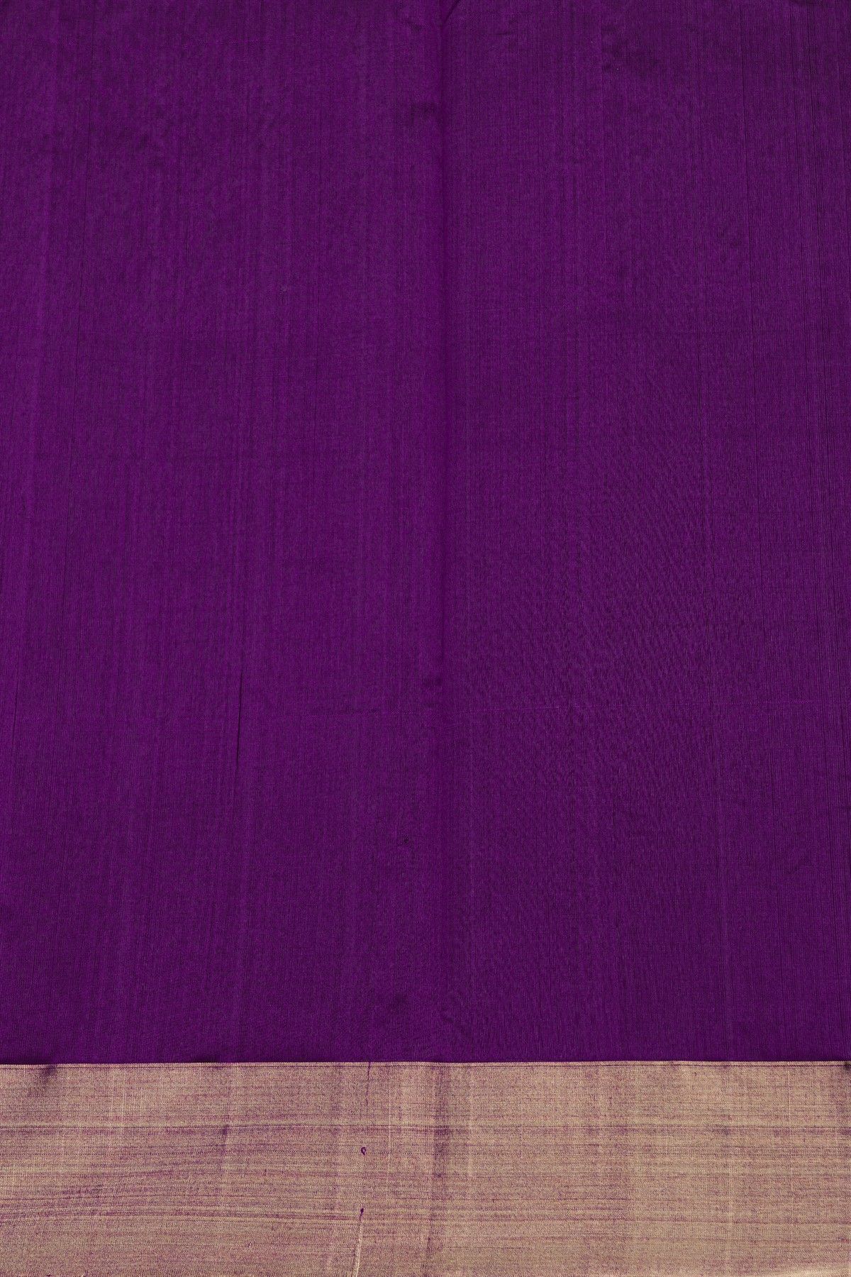 Chanderi Silk Purple Saree With Buttis In Cross Lines Body