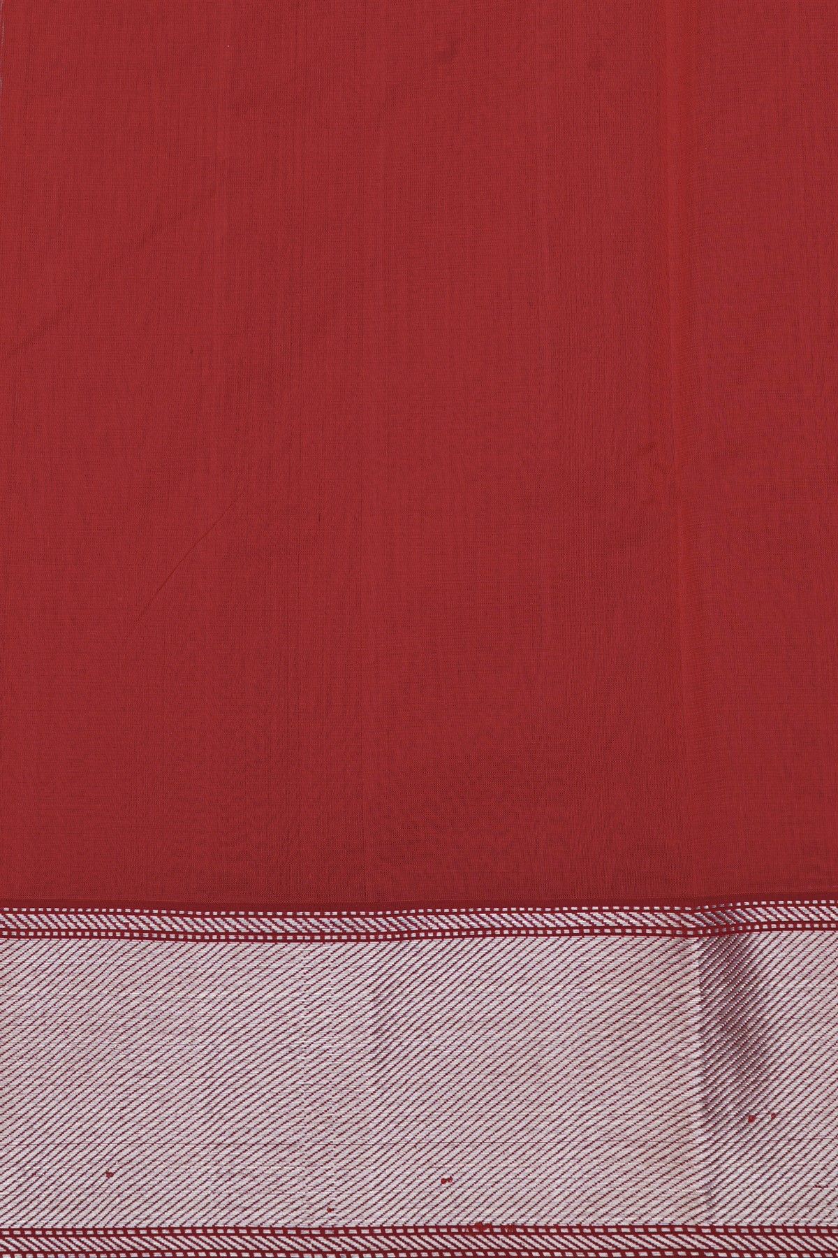 Chanderi Silk Maroon Saree With Bird Buttis Body