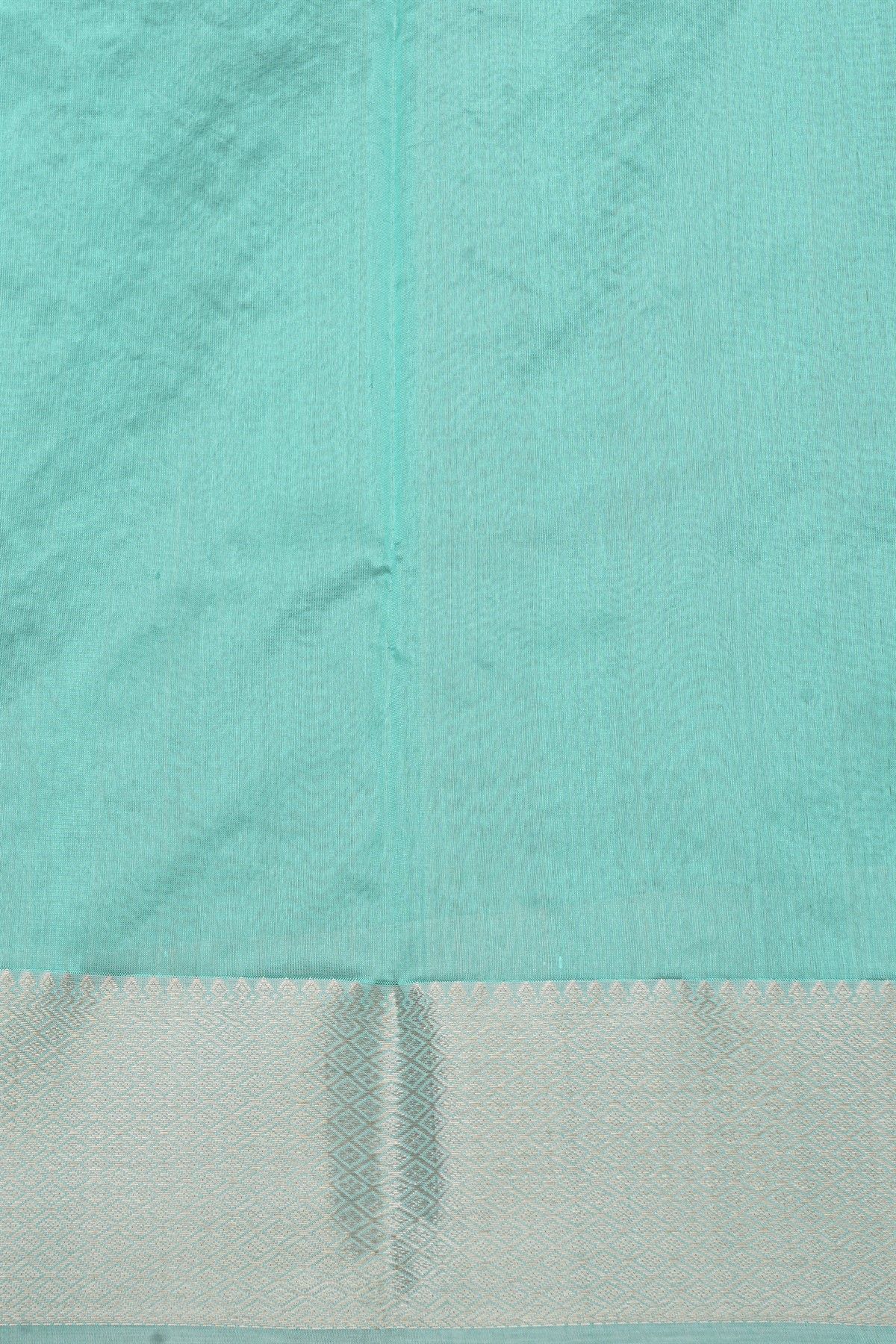 Chanderi Silk Light Blue Saree With Meenakari Buttis