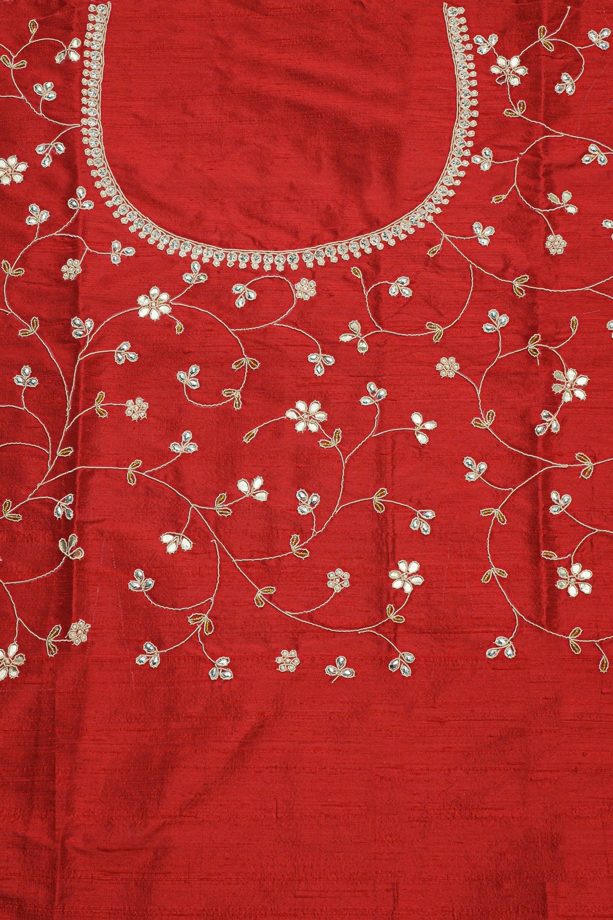 Fancy Crush Organza Brown Saree