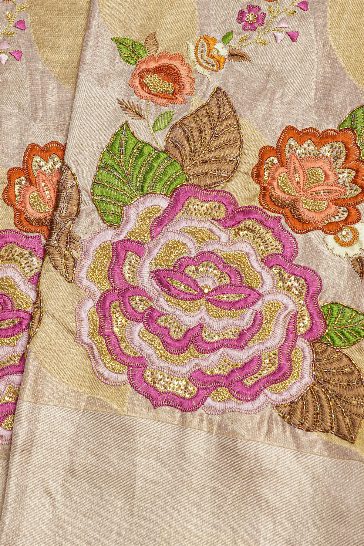 Kancheepuram Silk Gold Saree