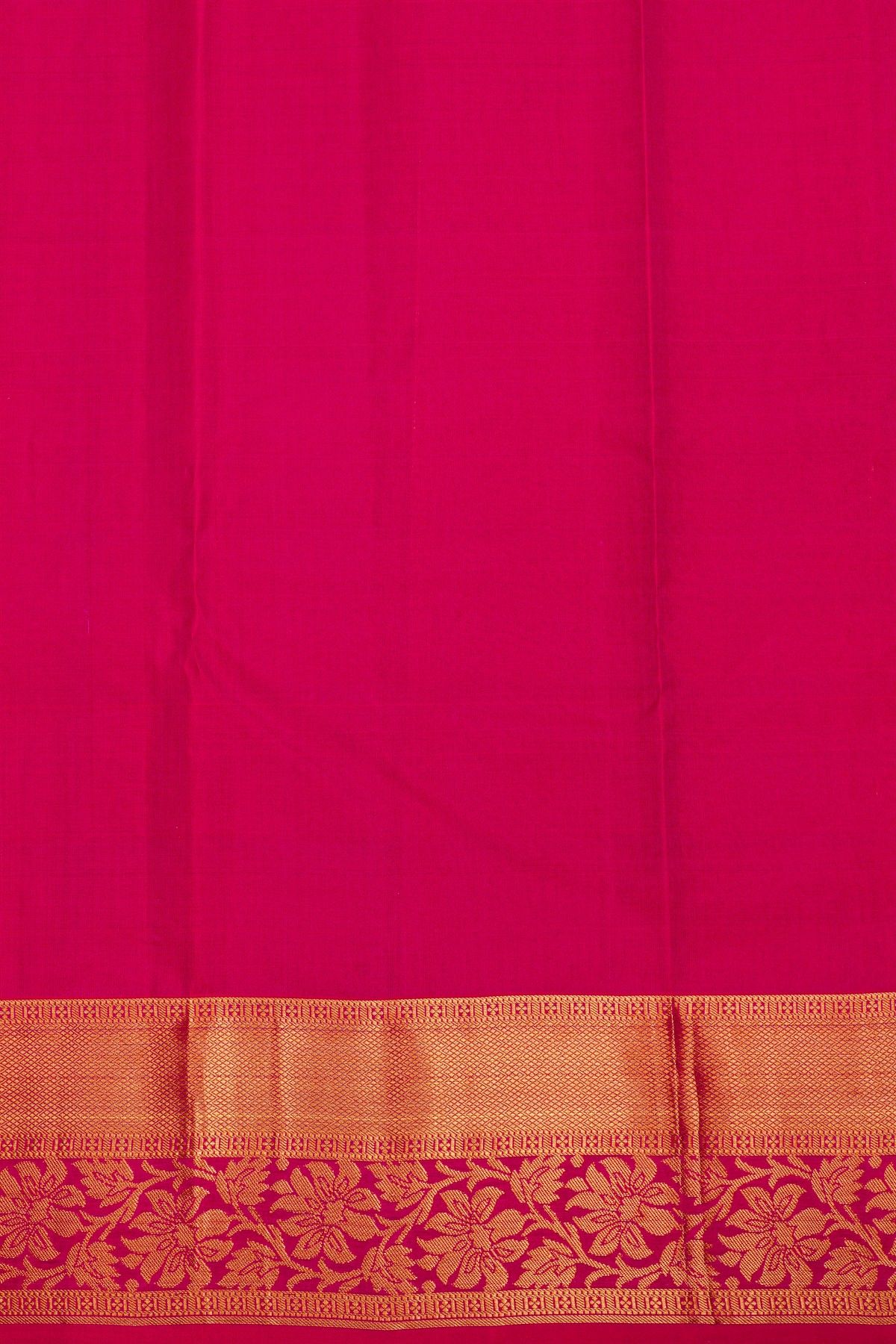 Kancheepuram Silk Magenta Saree