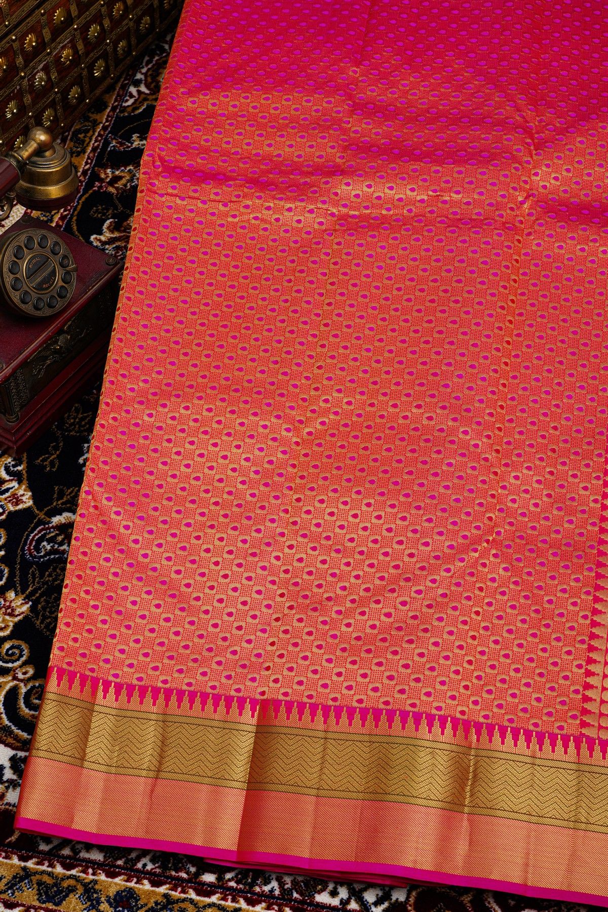 Kancheepuram Silk Light Green Saree