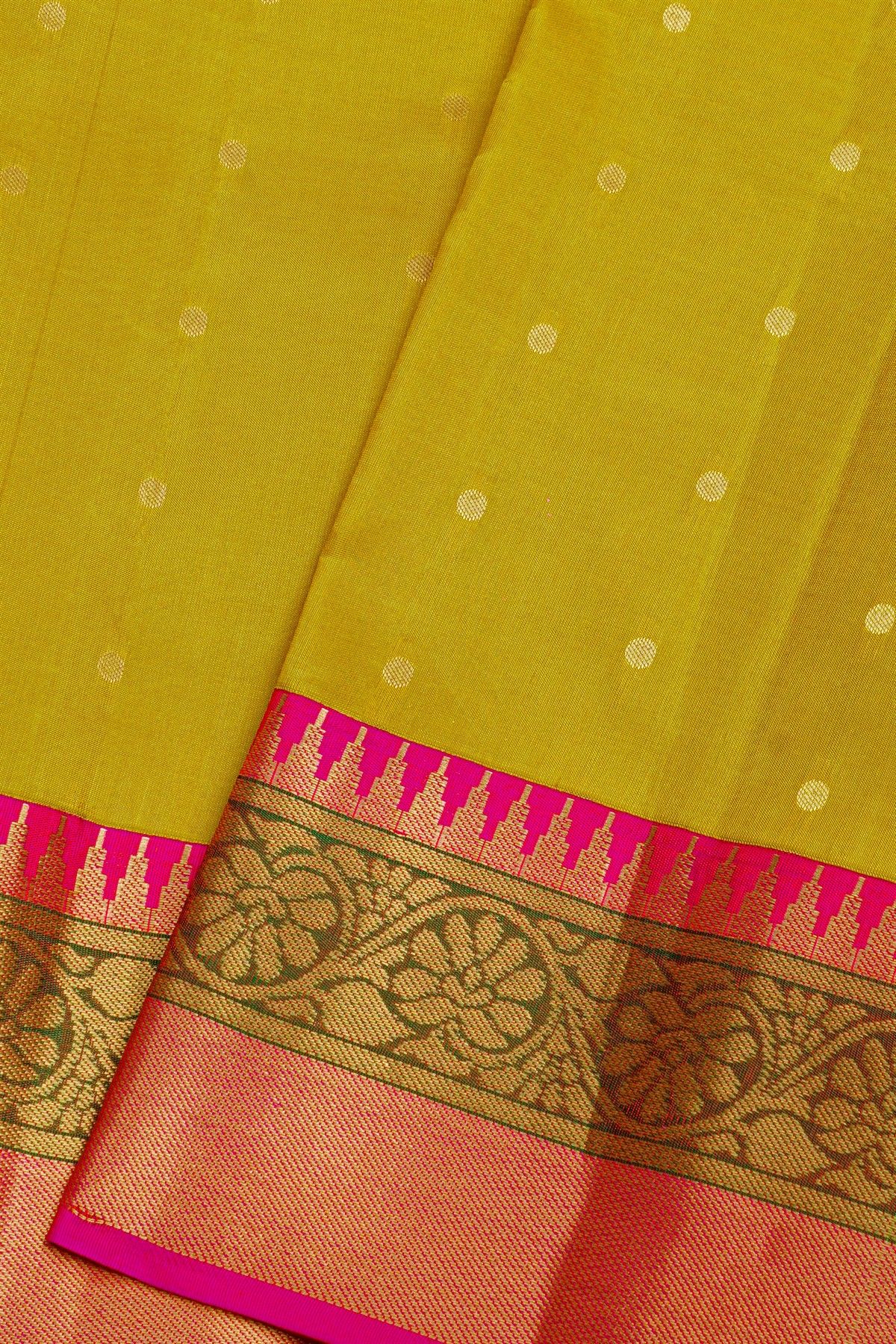Kancheepuram Silk Light Green Saree