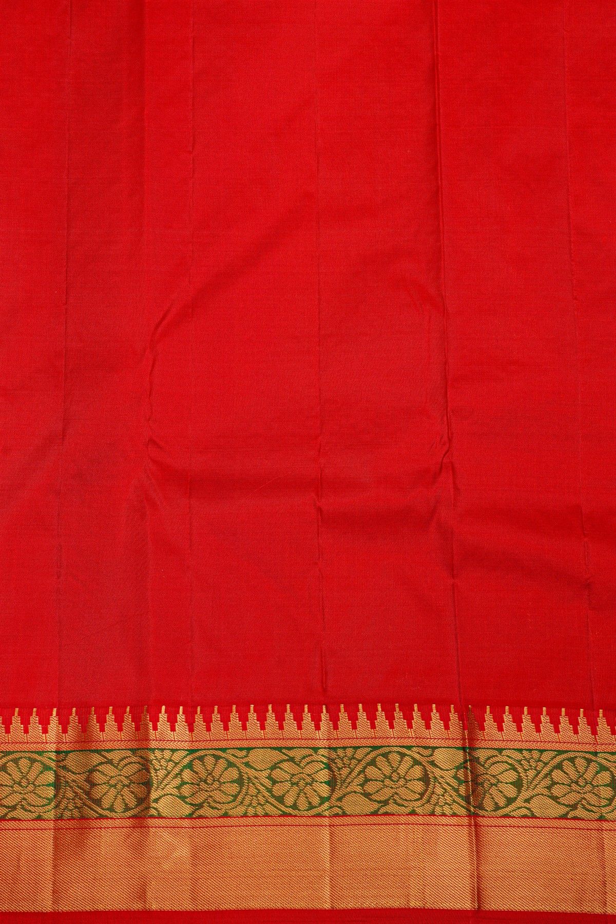 Kancheepuram Silk Mehendi Green Saree