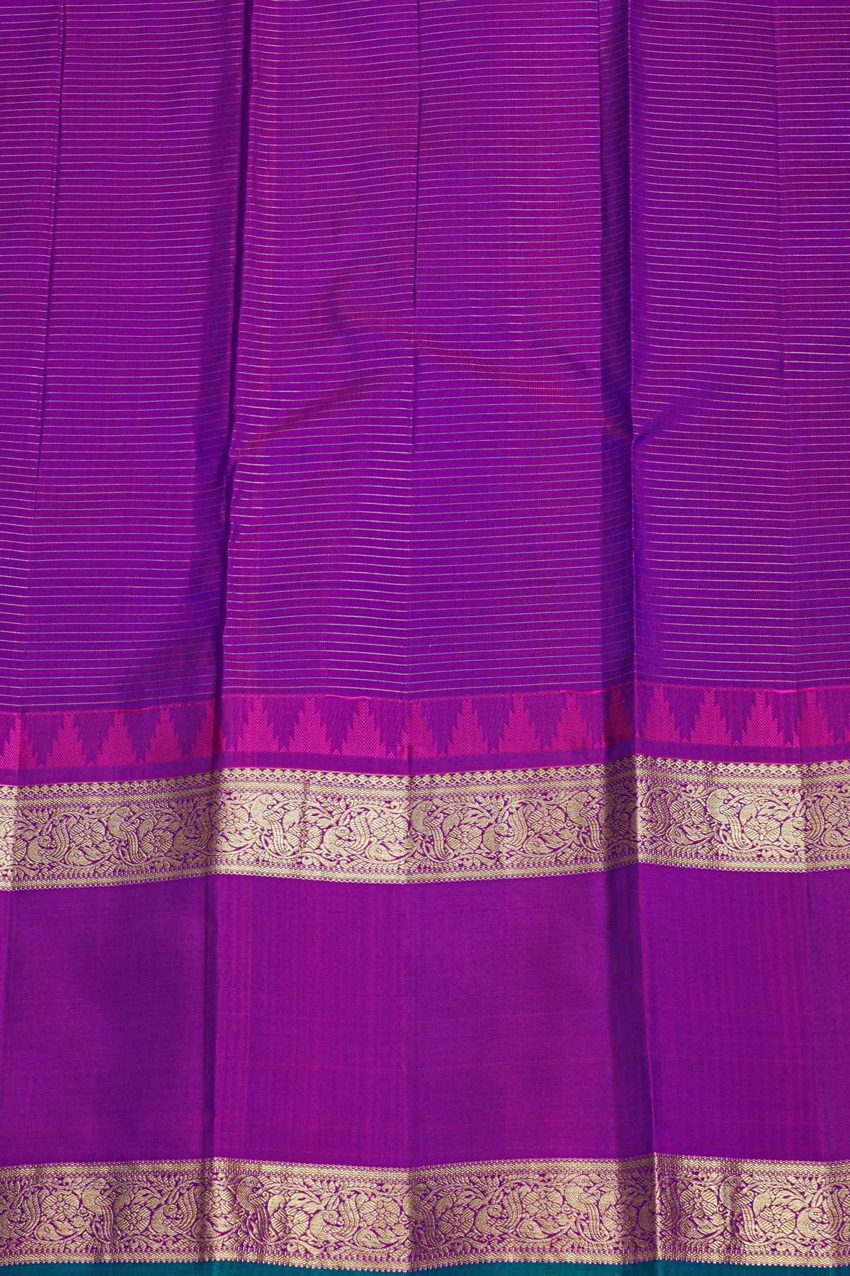 Kancheepuram Silk Royal Blue Saree