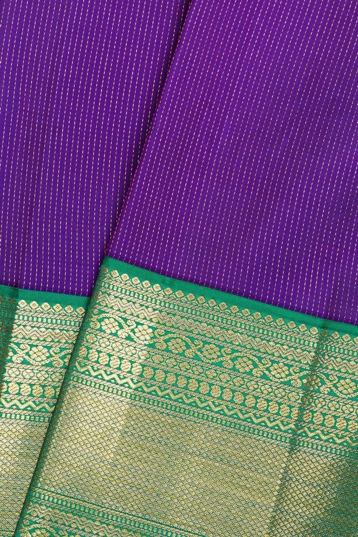 Kancheepuram Silk Royal Blue Saree