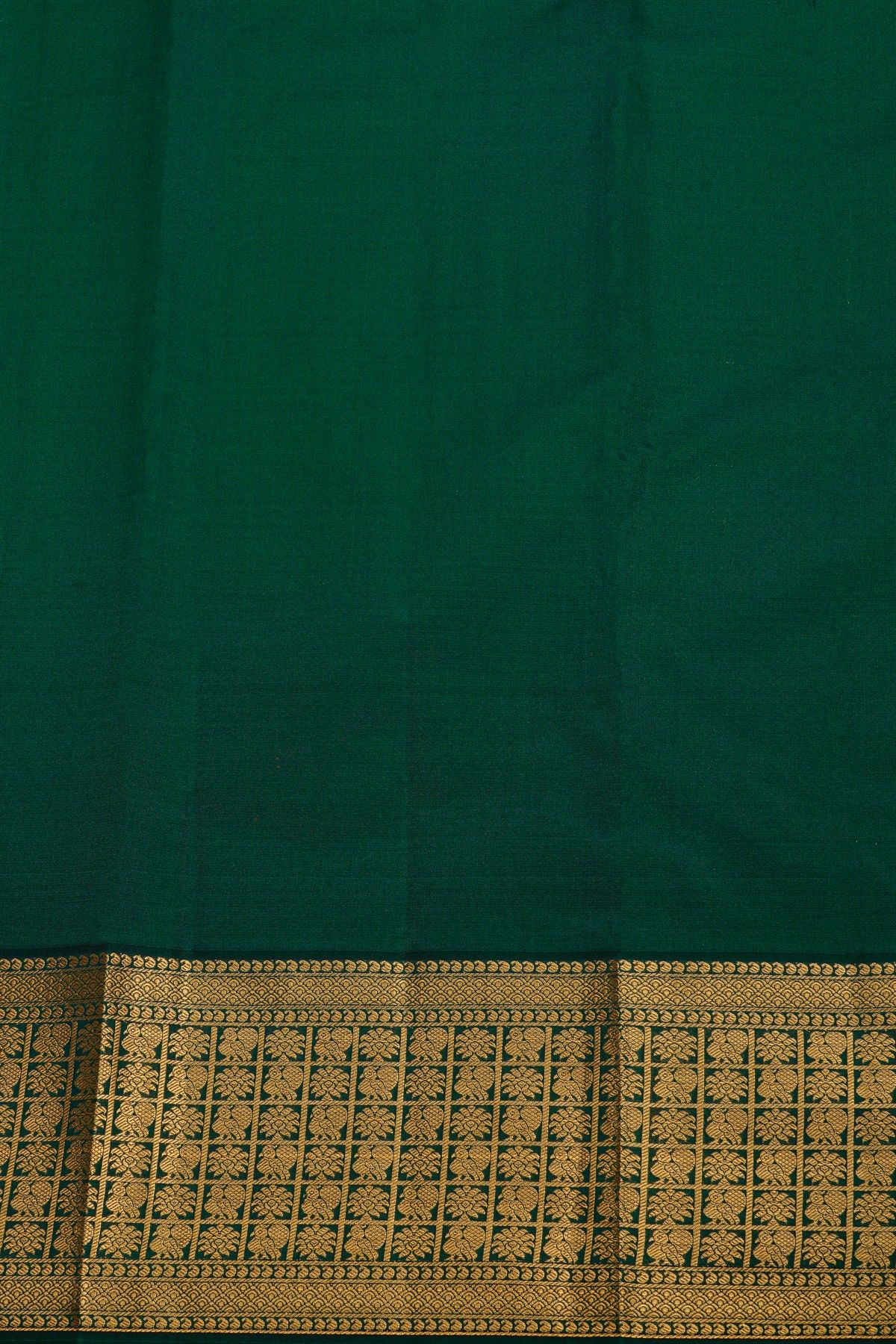 Kancheepuram Silk Off White Saree