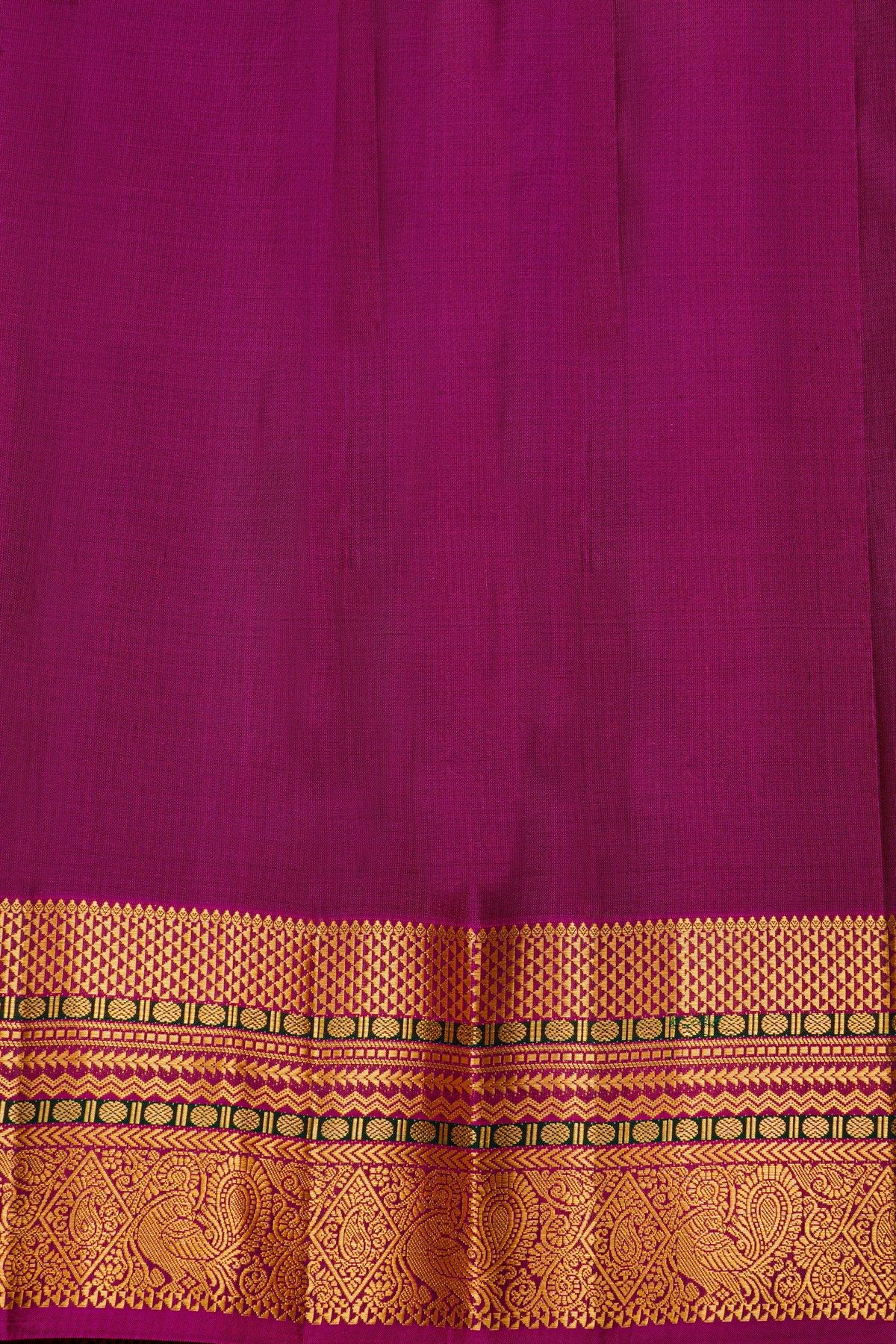 Kancheepuram Silk Grey Saree