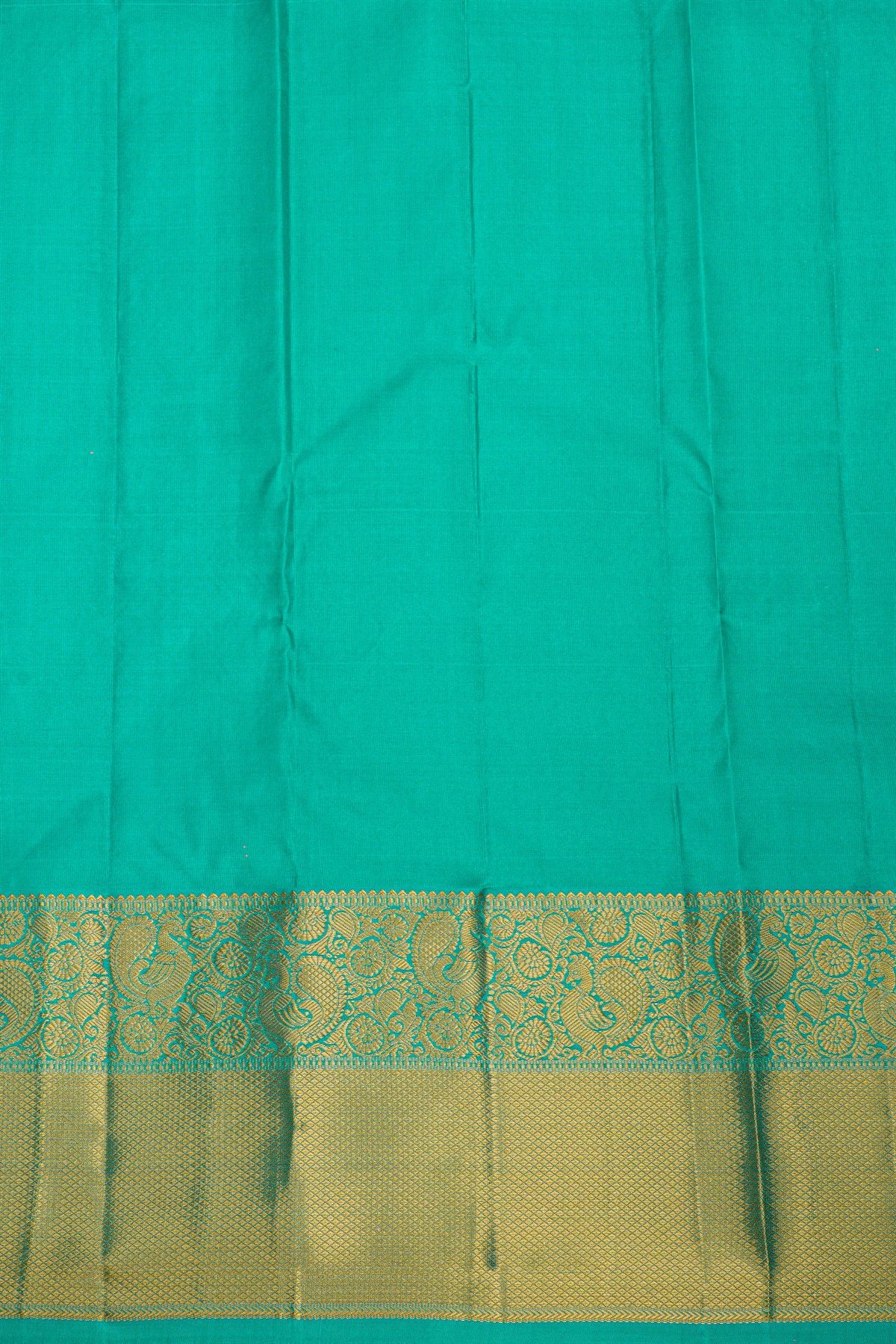 Kancheepuram Silk Sky Blue Saree