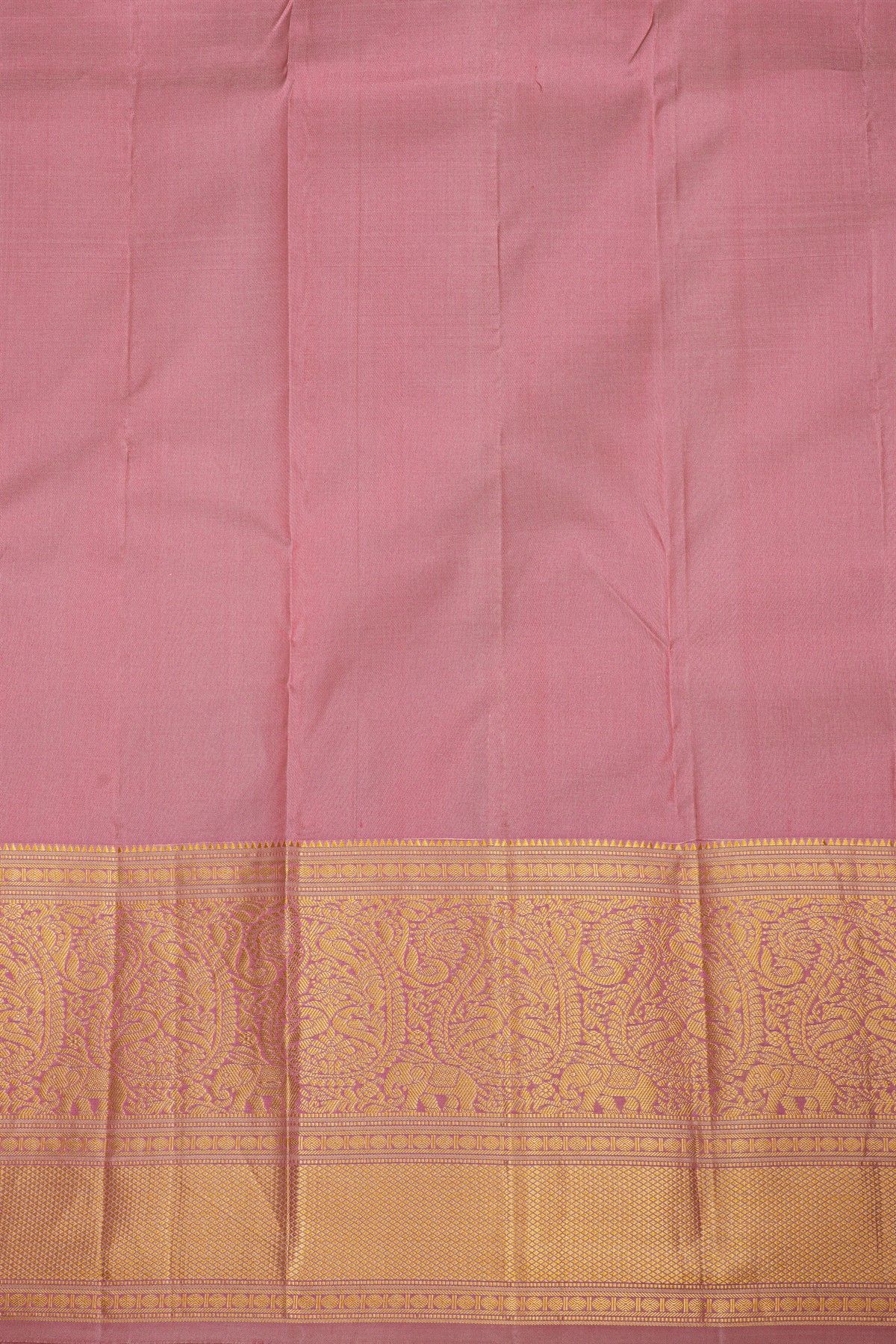 Kancheepuram Silk Baby Pink Saree